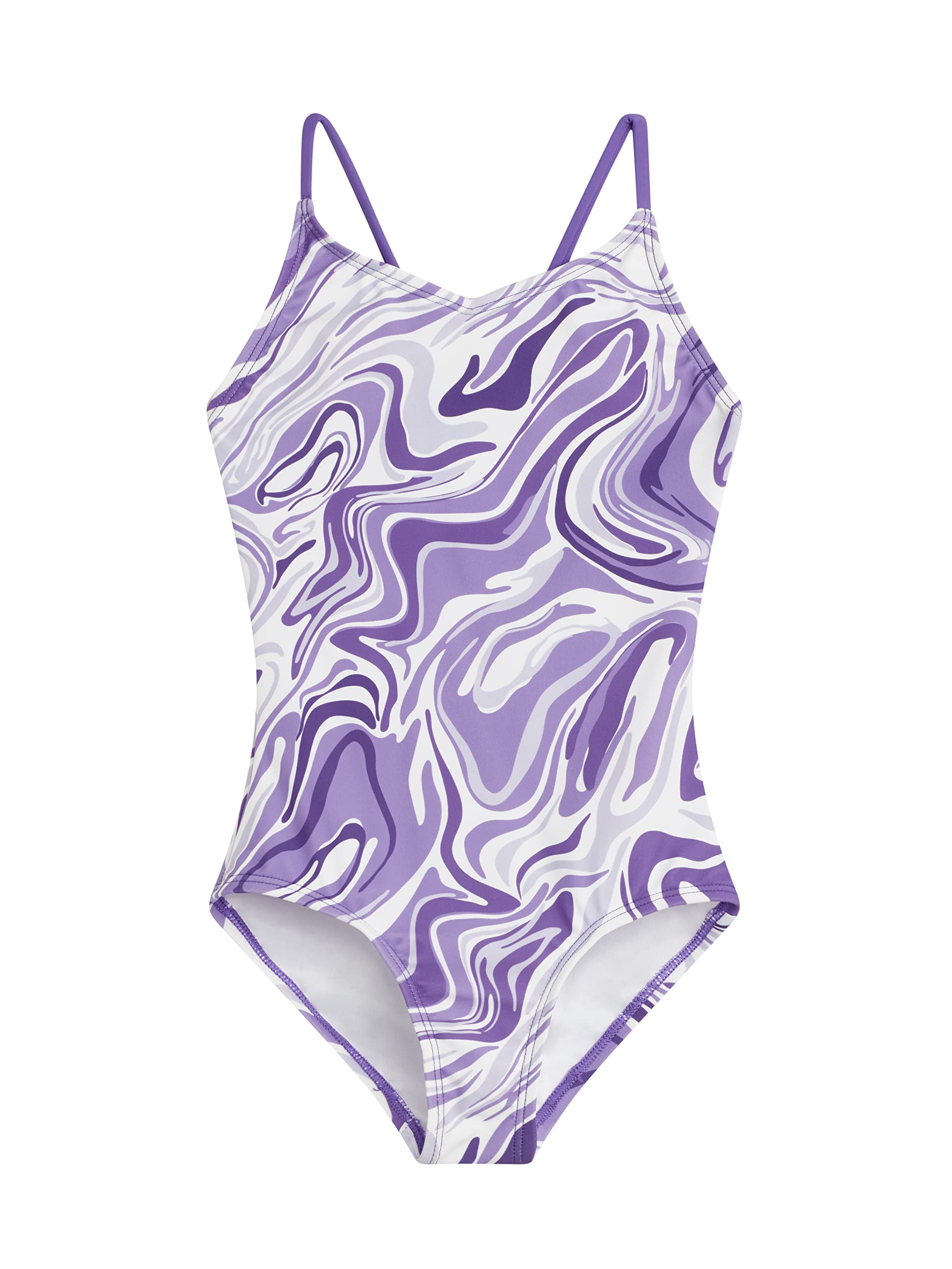 Girls' Gigi V-Neck 1-pc Swimsuit
