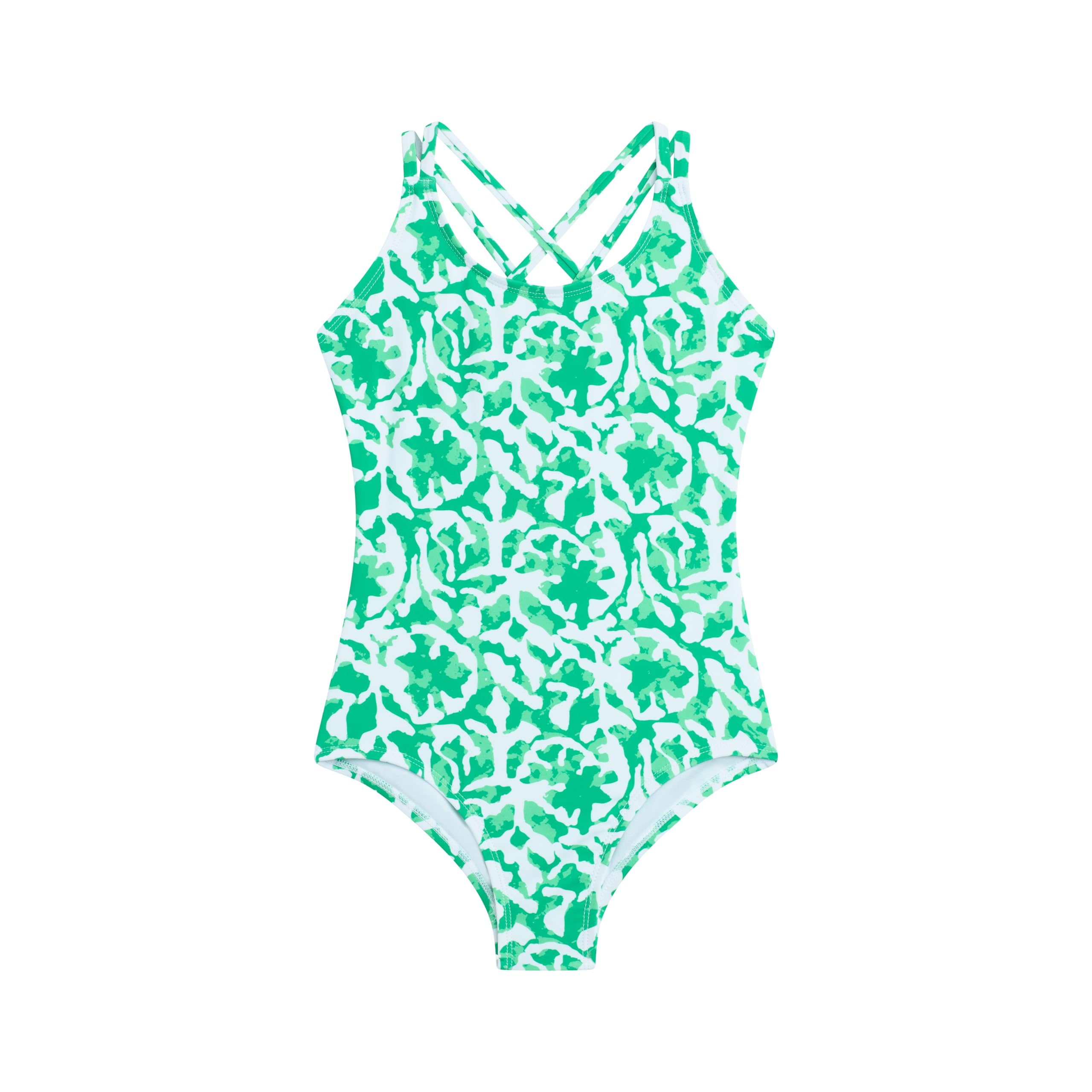 Elisa Girls' Swim 1PC Criss-Cross