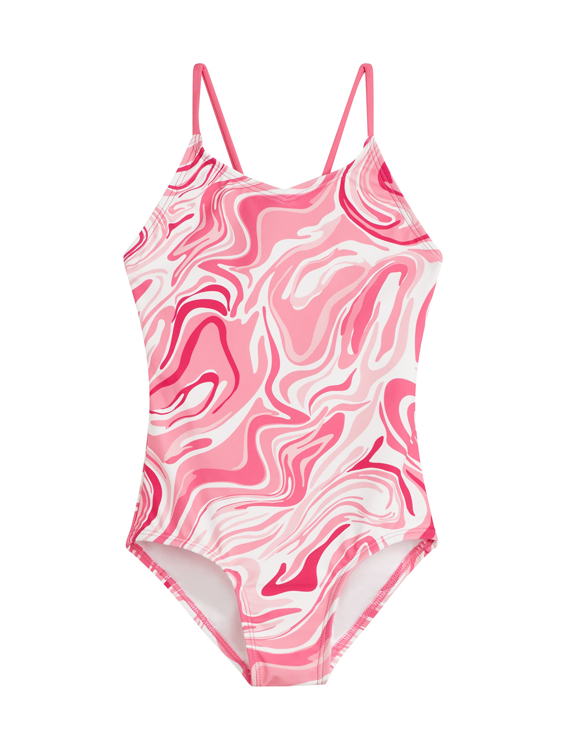 Girls' Gigi V-Neck 1-pc Swimsuit