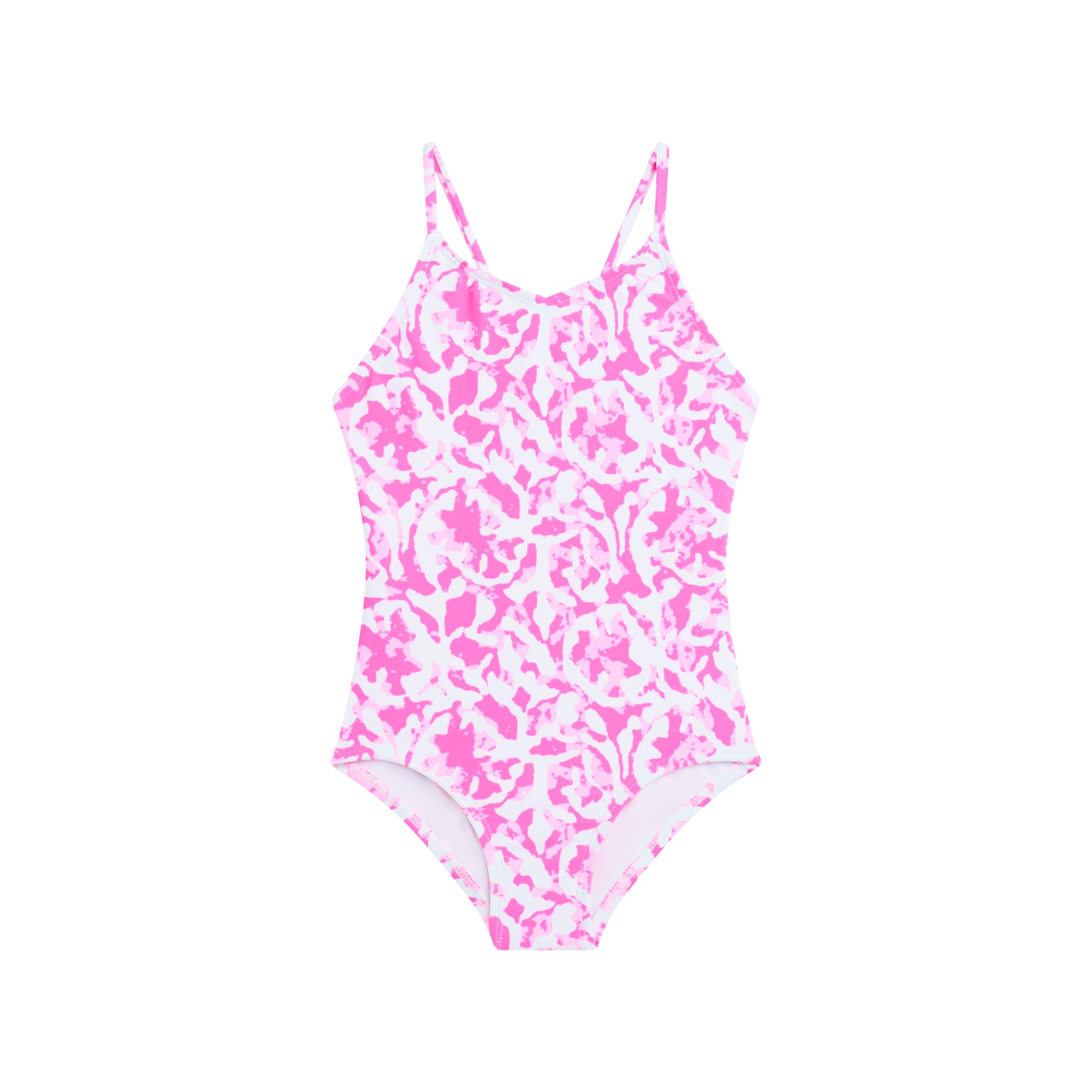 Elisa Girls' Swim 1PC V-Neck