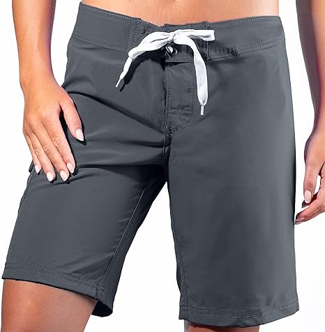 Women's Marina 9" Classic Board Shorts - Stretch
