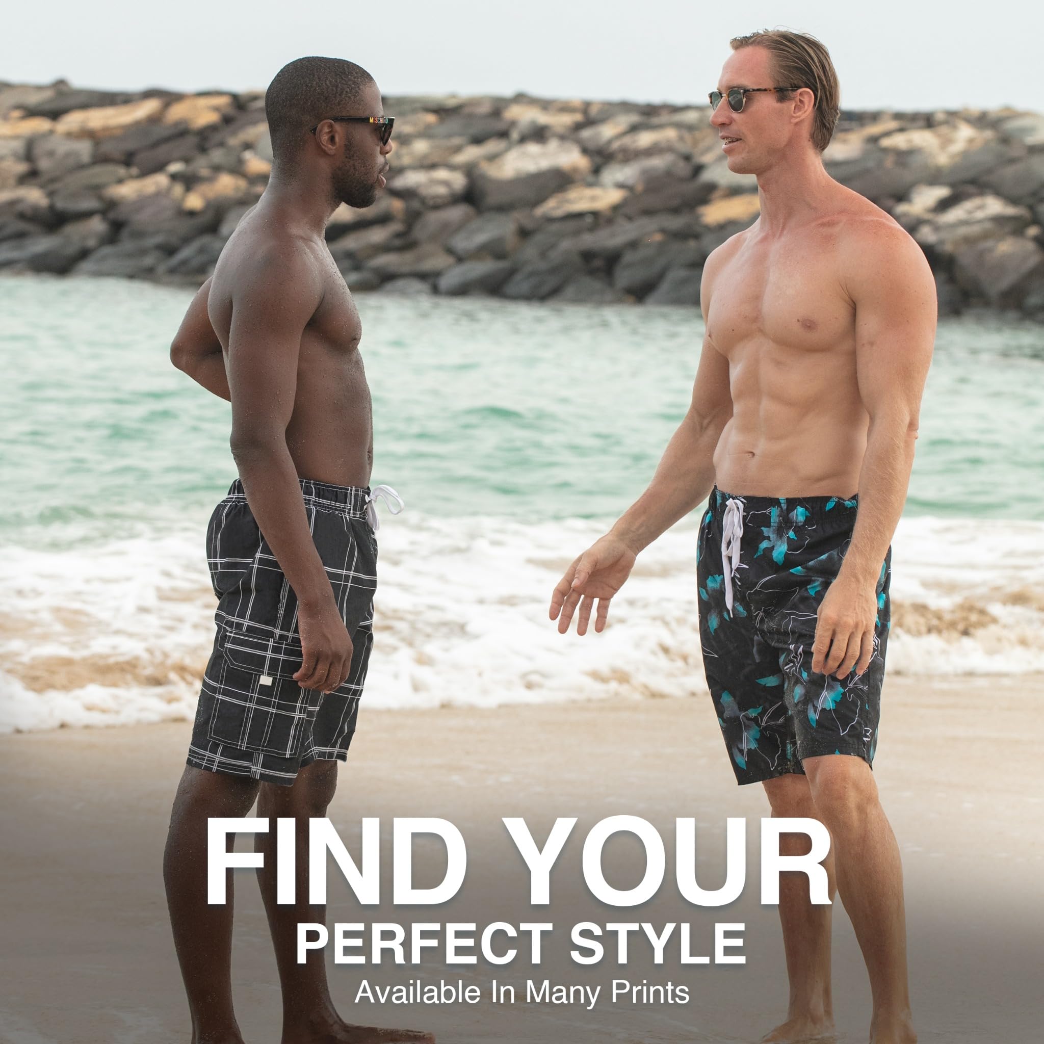 Men's Flex 9" Swim Trunks