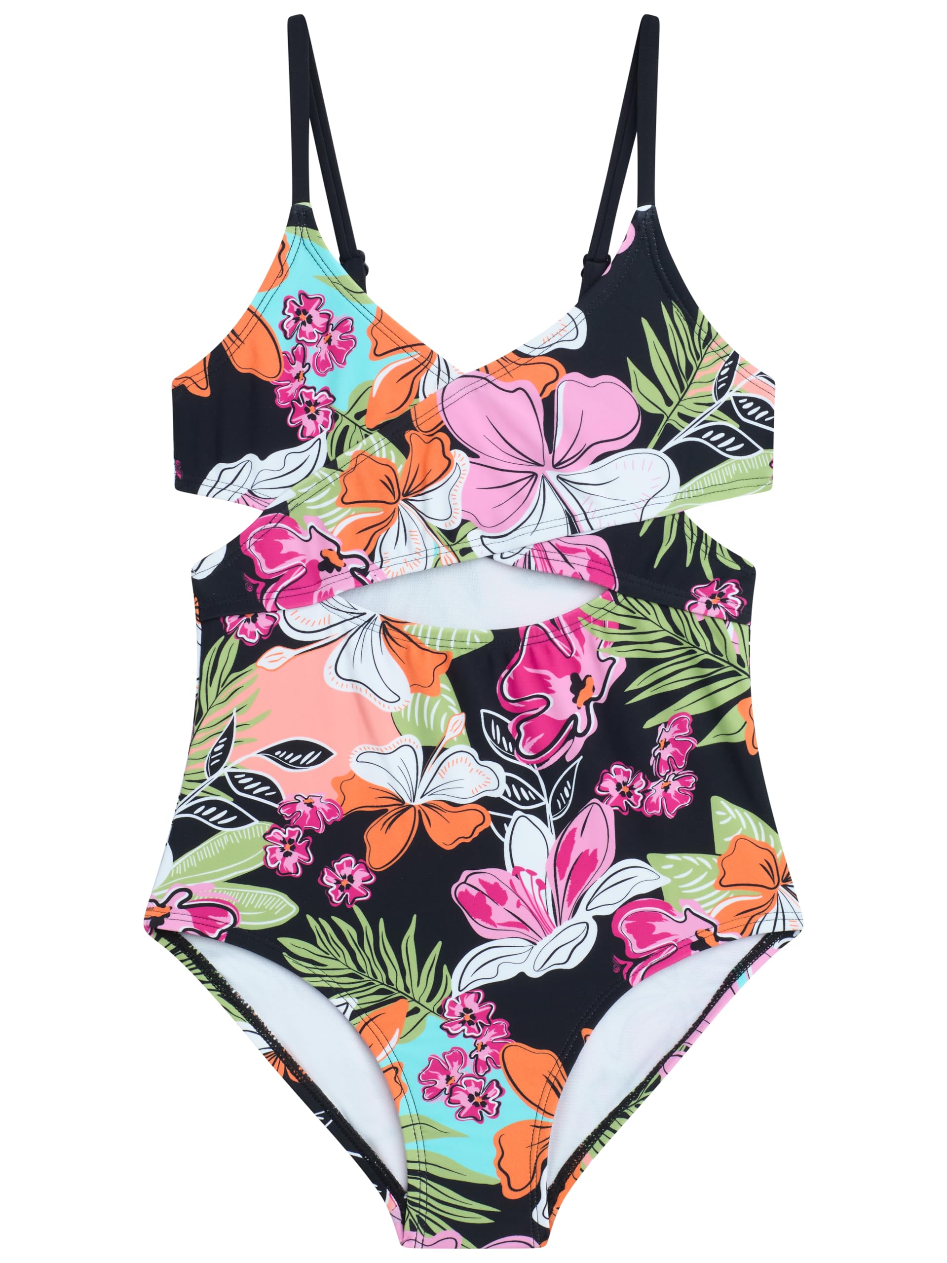 Andrea Girls' Swim 1PC Wrap Around