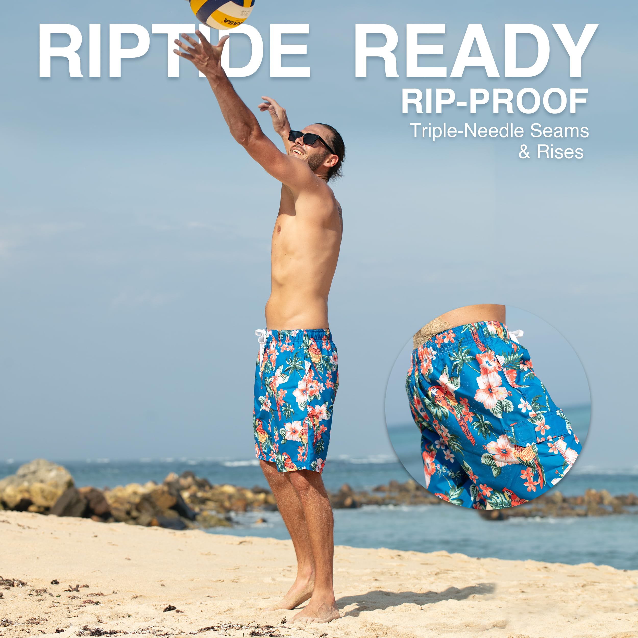 Men's Fiji 9" Swim Trunks