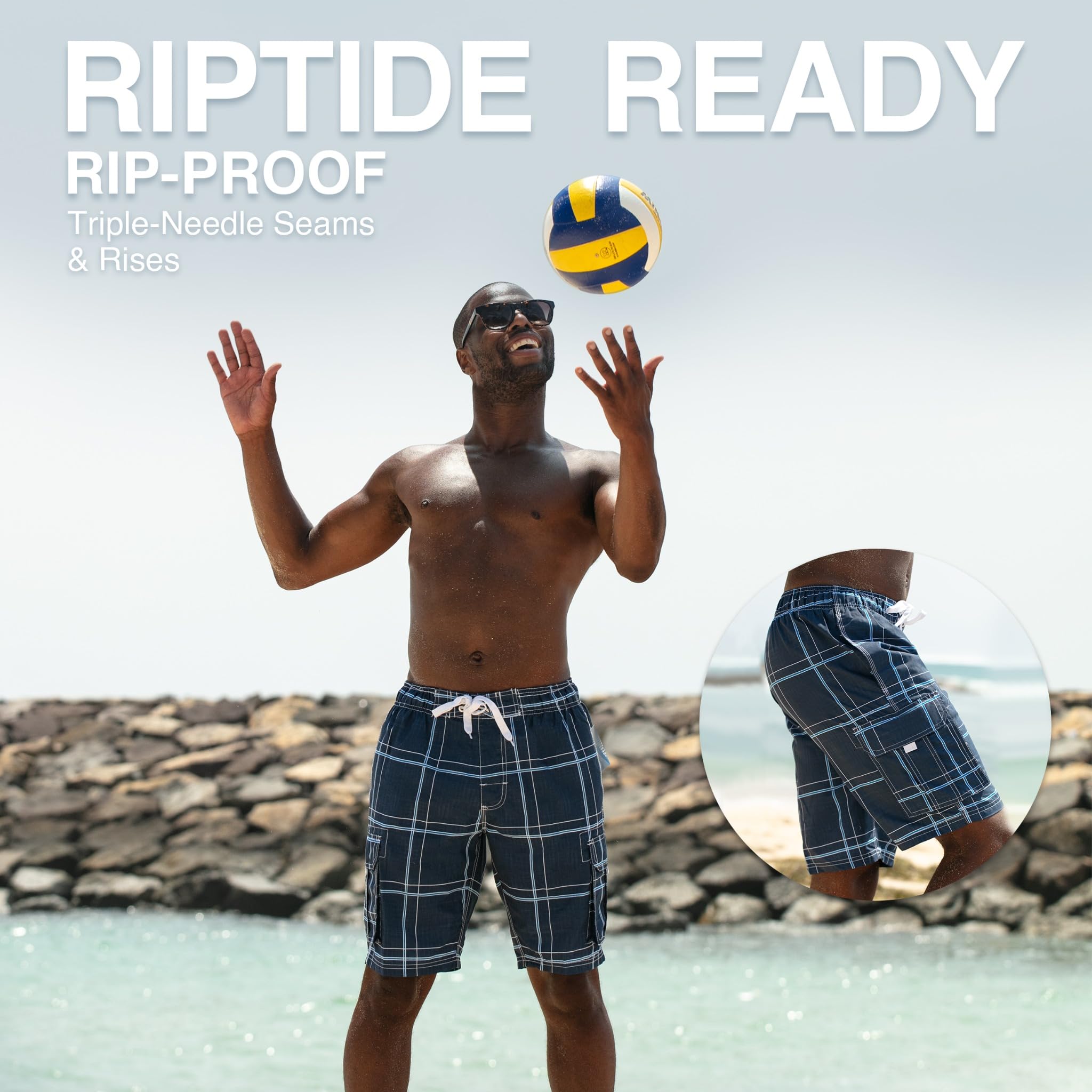 Men's Flex 9" Swim Trunks