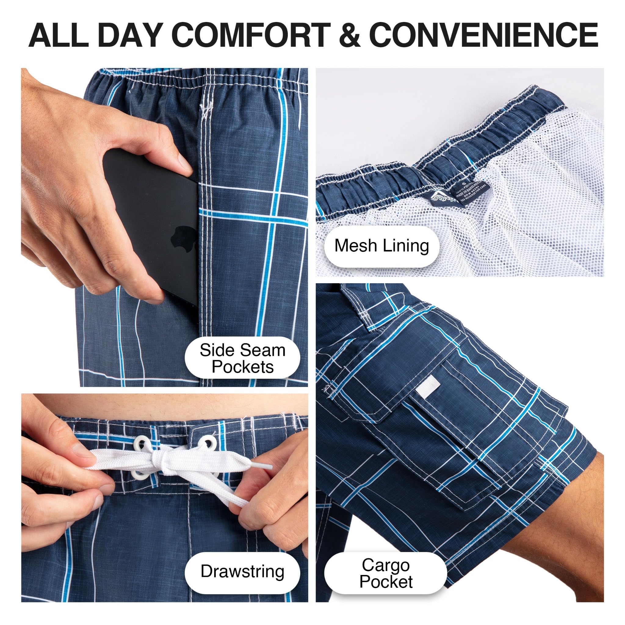 Men's Flex 9" Swim Trunks