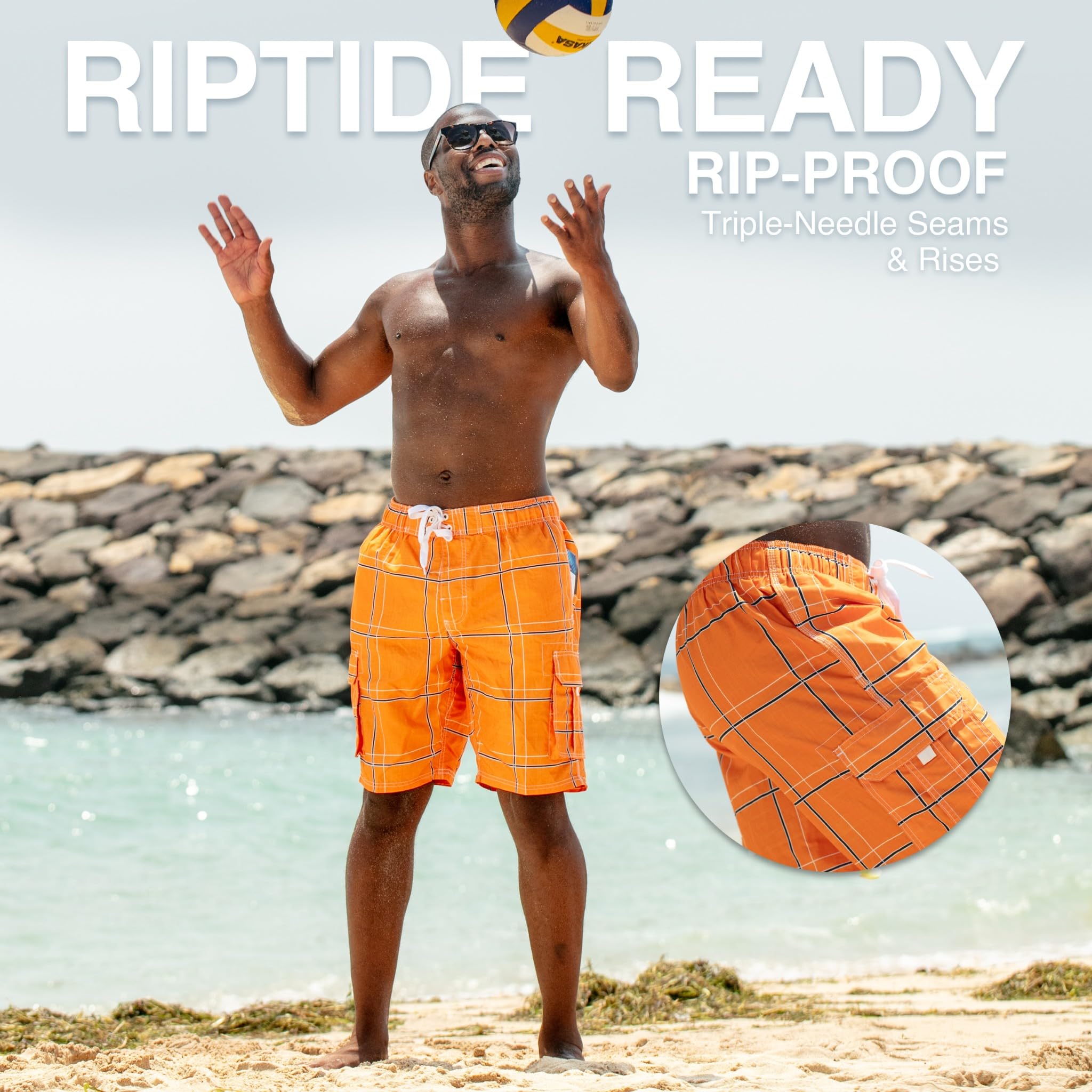 Men's Flex 9" Swim Trunks
