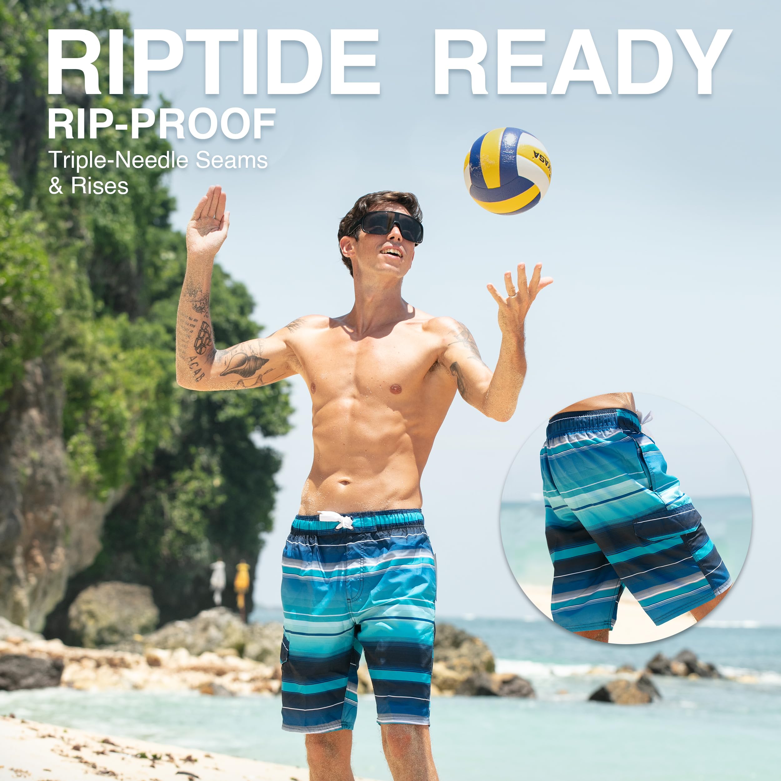 Men's Horizon 9" Swim Trunks