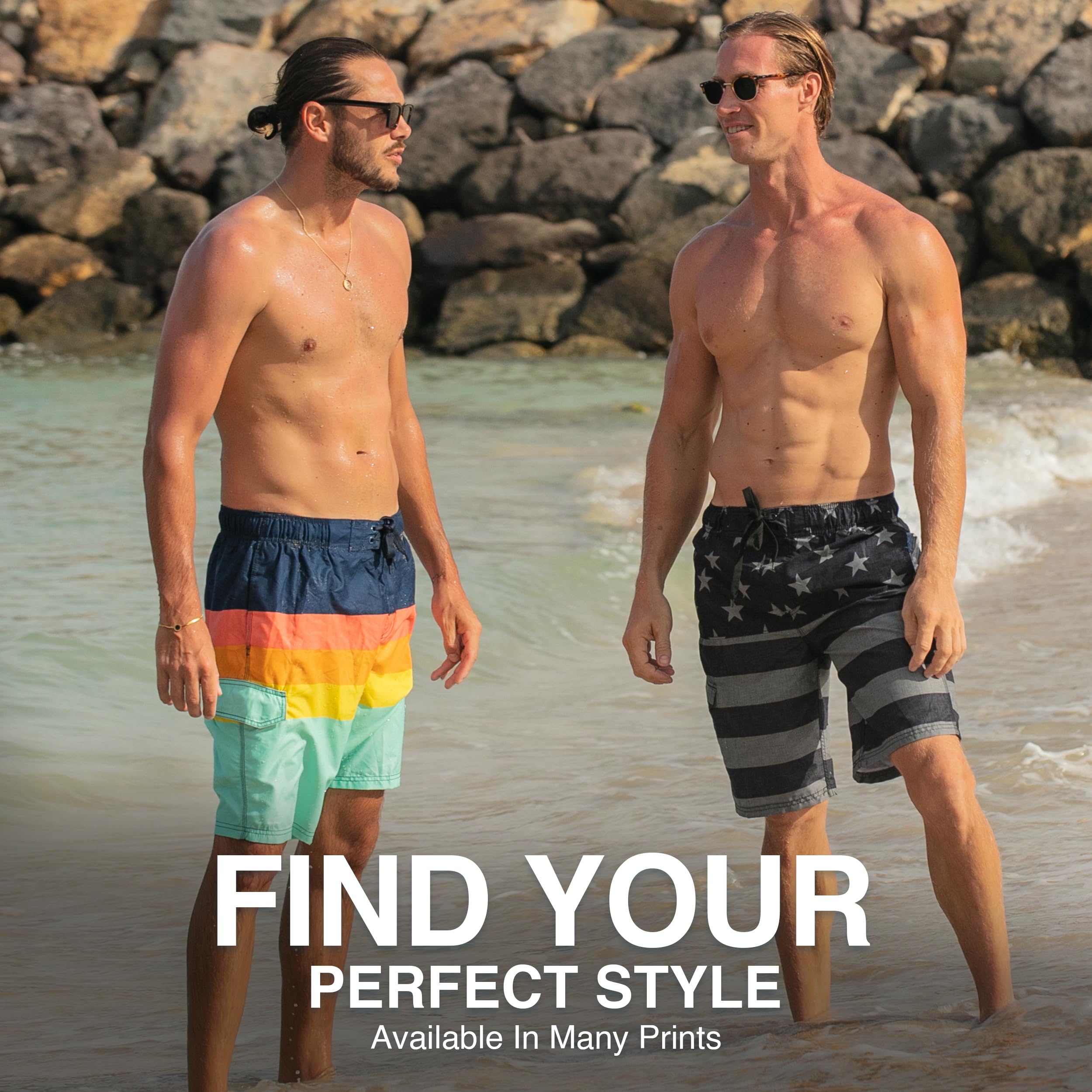 Men's Flag II 9" Swim Trunks