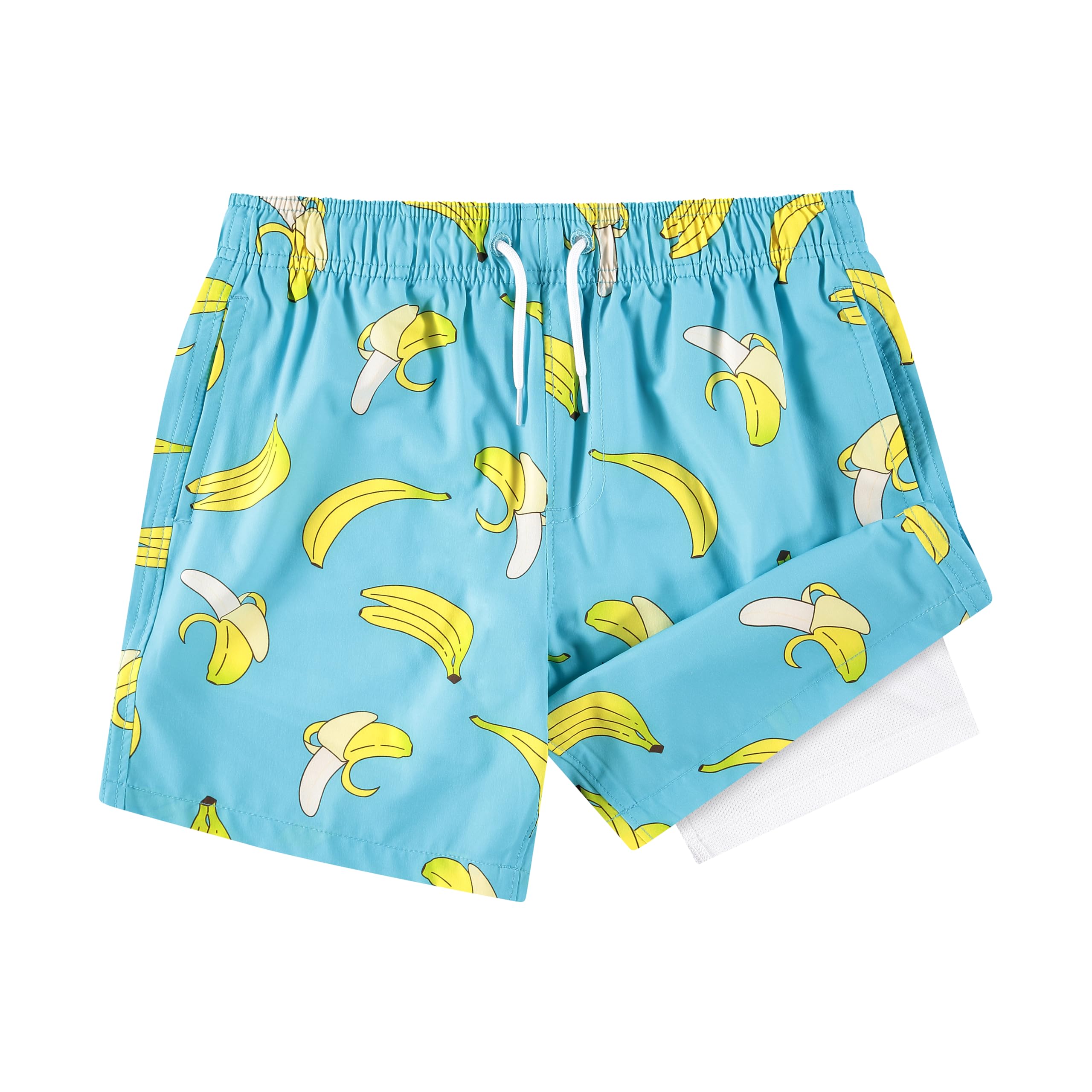 Bananas Boys' Compression Liner Swim Trunks