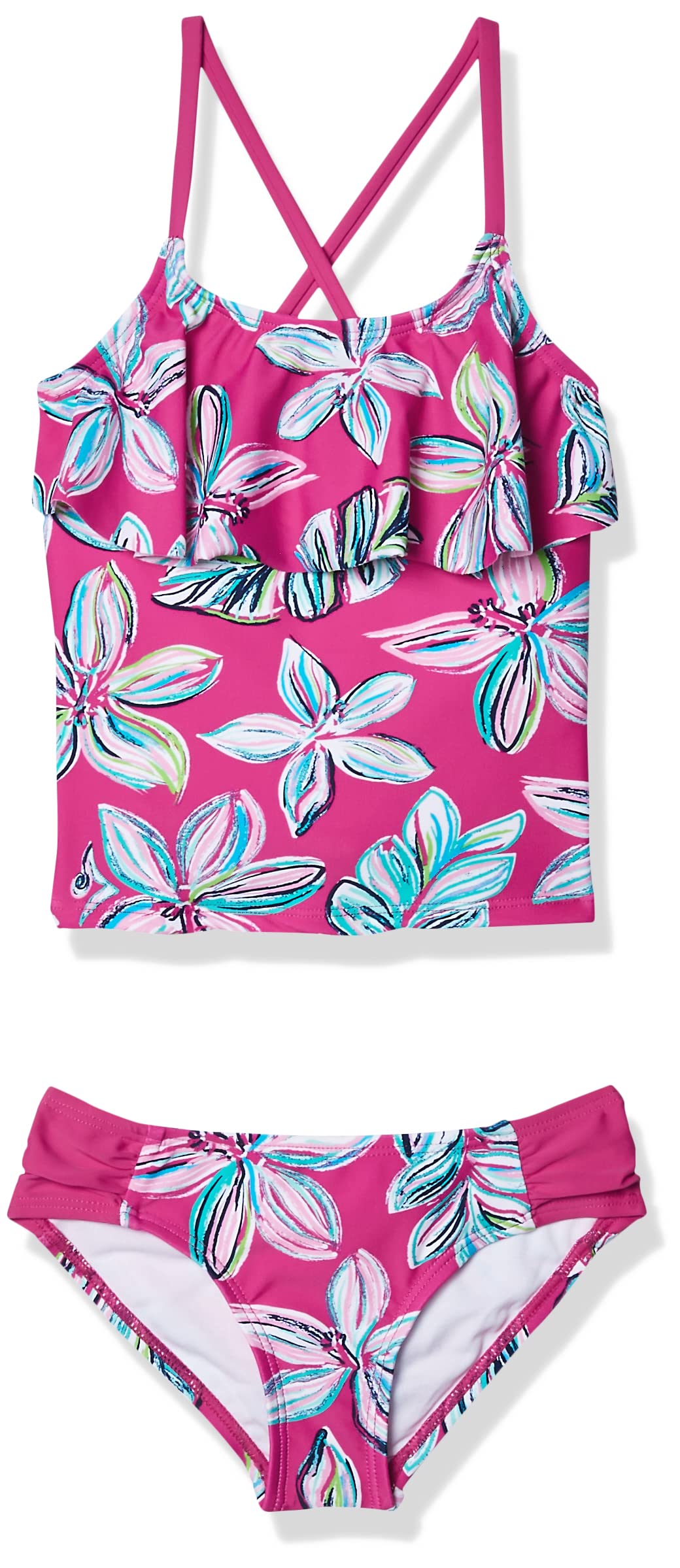 Girls' Charlotte Flounce Tankini