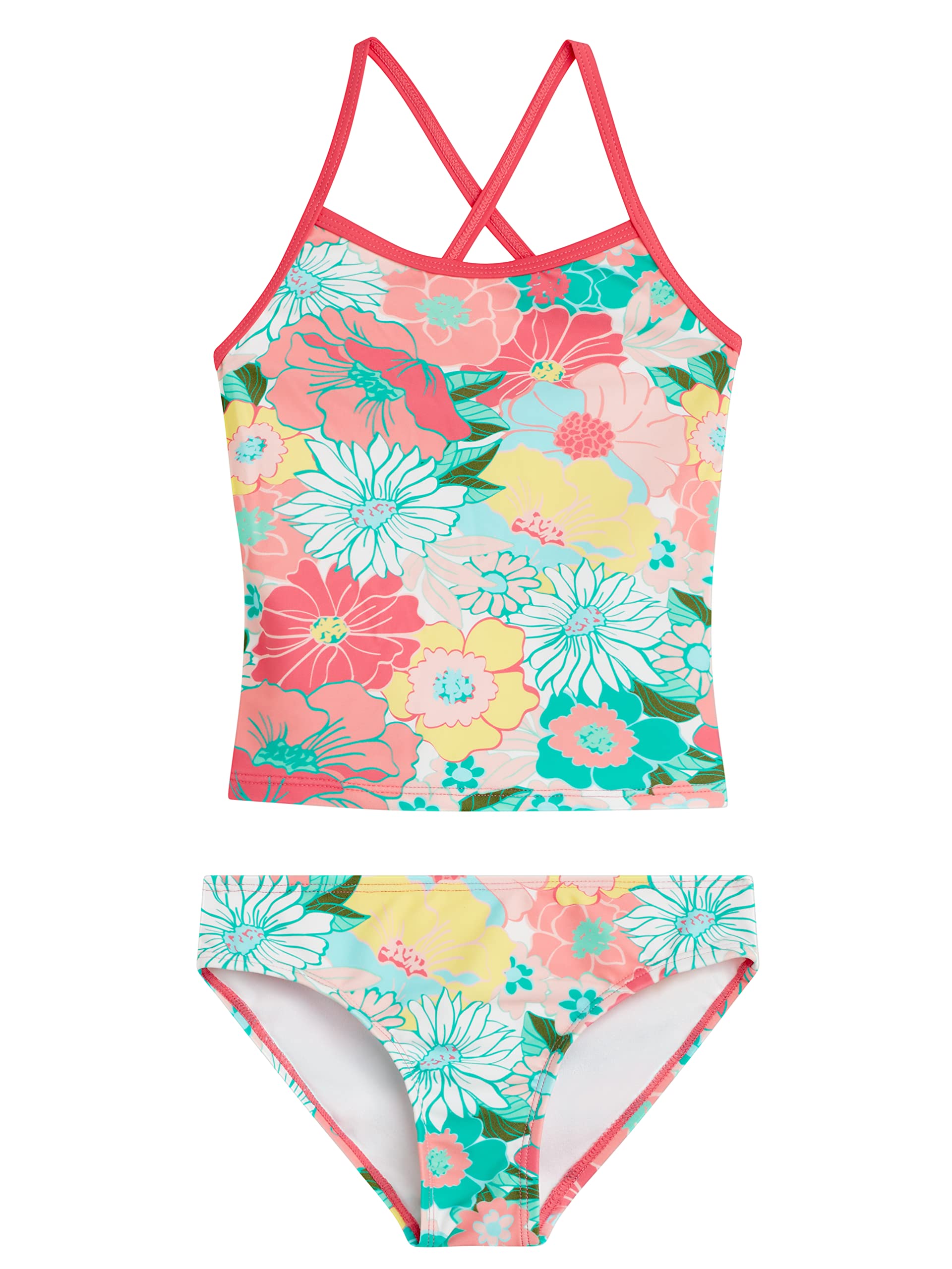 Girls' Gianna Banded Tankini