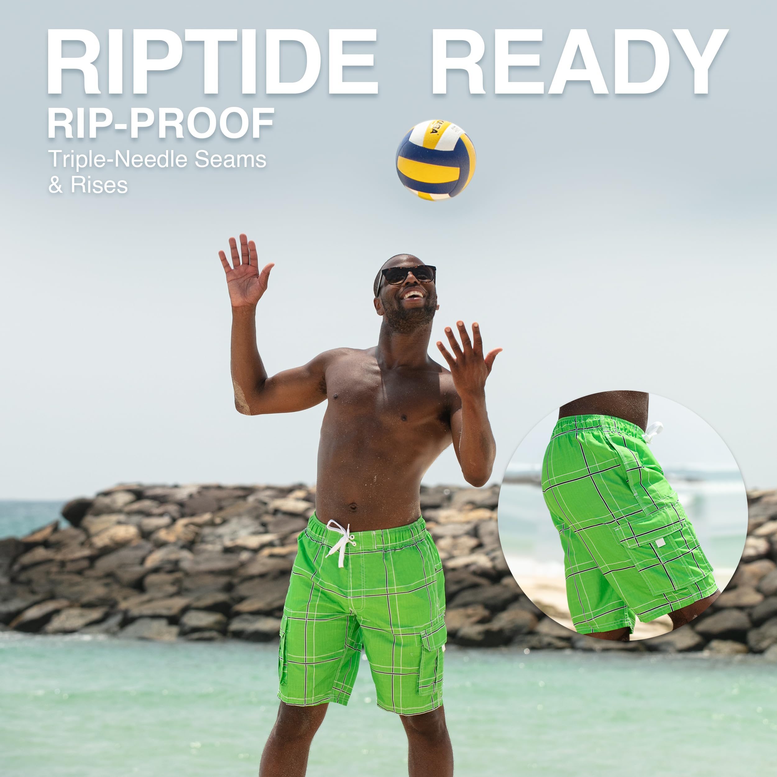 Men's Flex 9" Swim Trunks