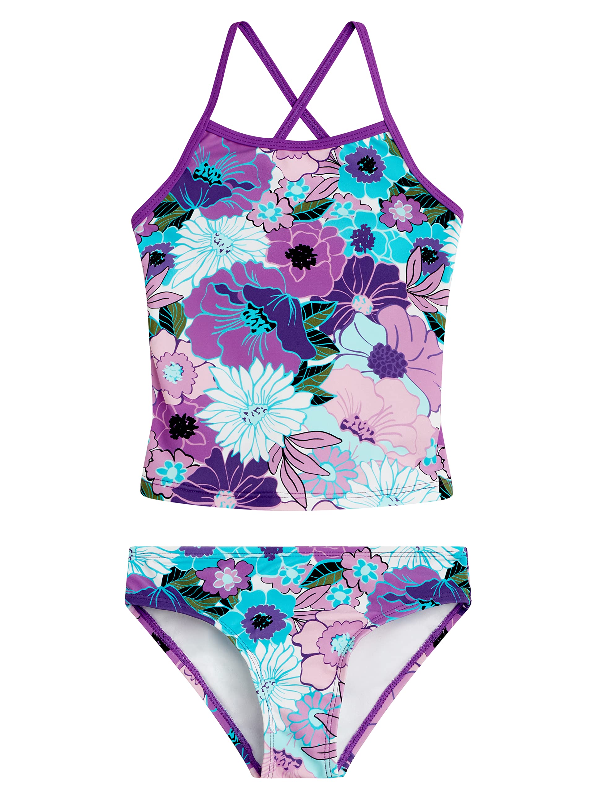 Girls' Gianna Banded Tankini