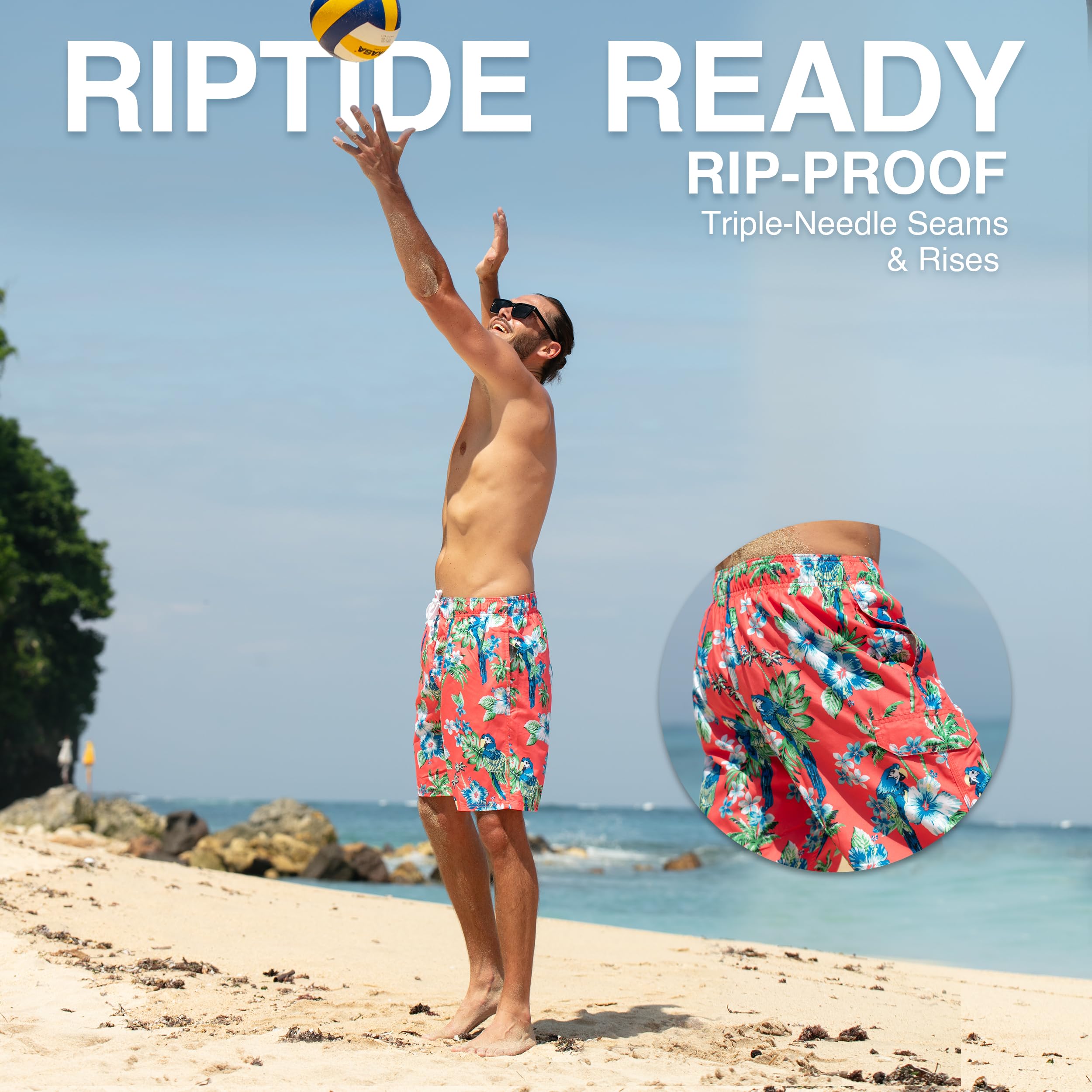 Men's Fiji 9" Swim Trunks