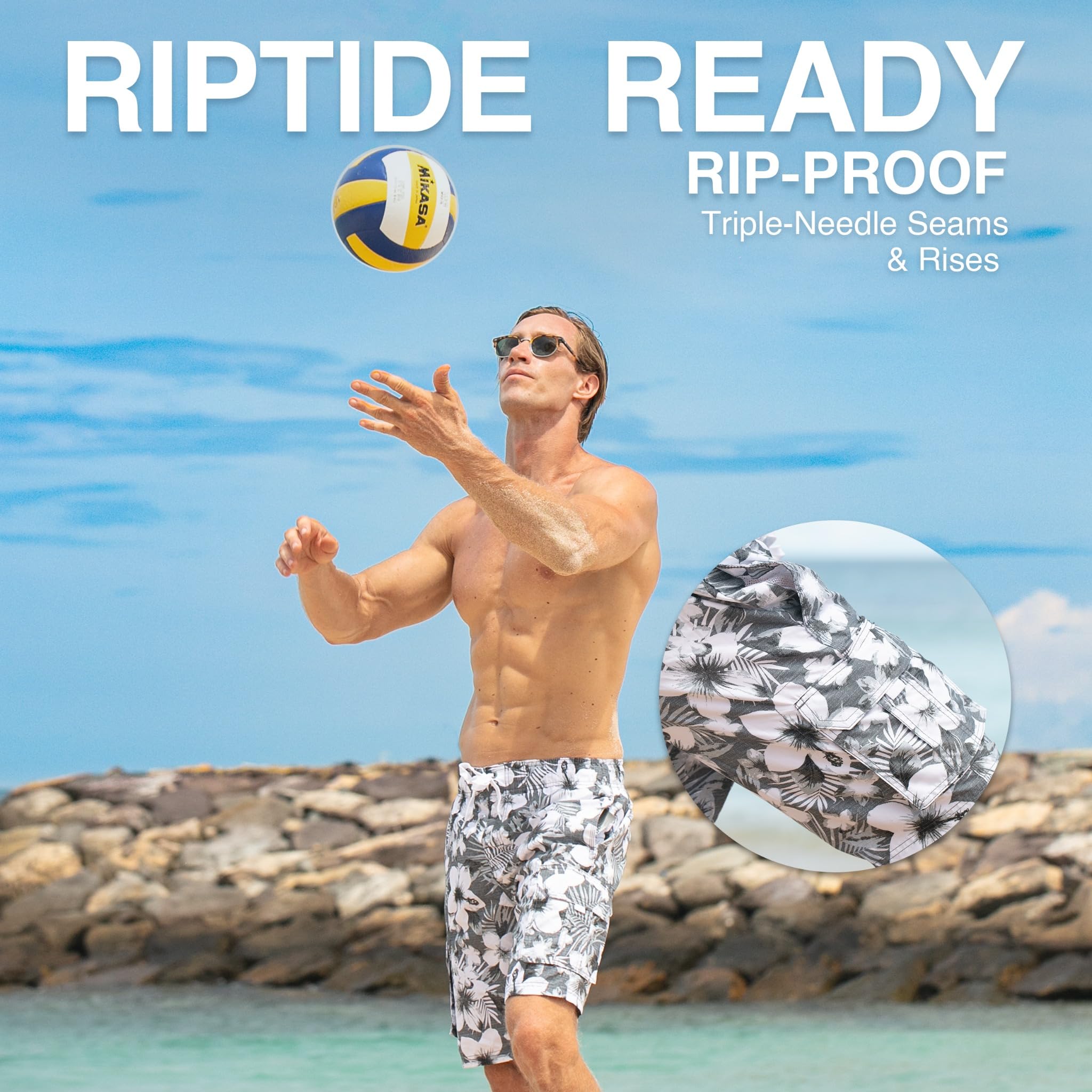 Men's Dominica 9" Swim Trunks