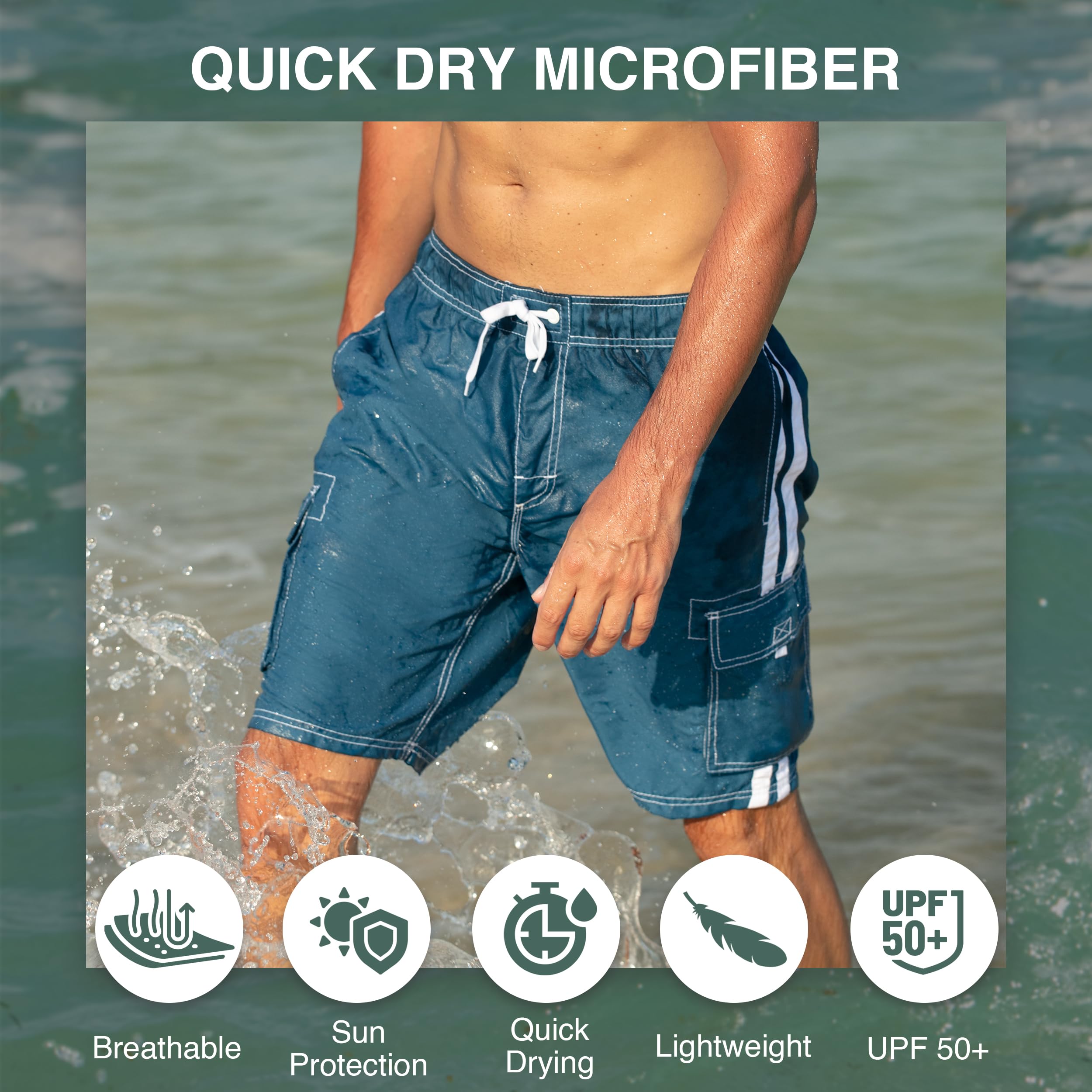 Men's Barracuda 9" Swim Trunks