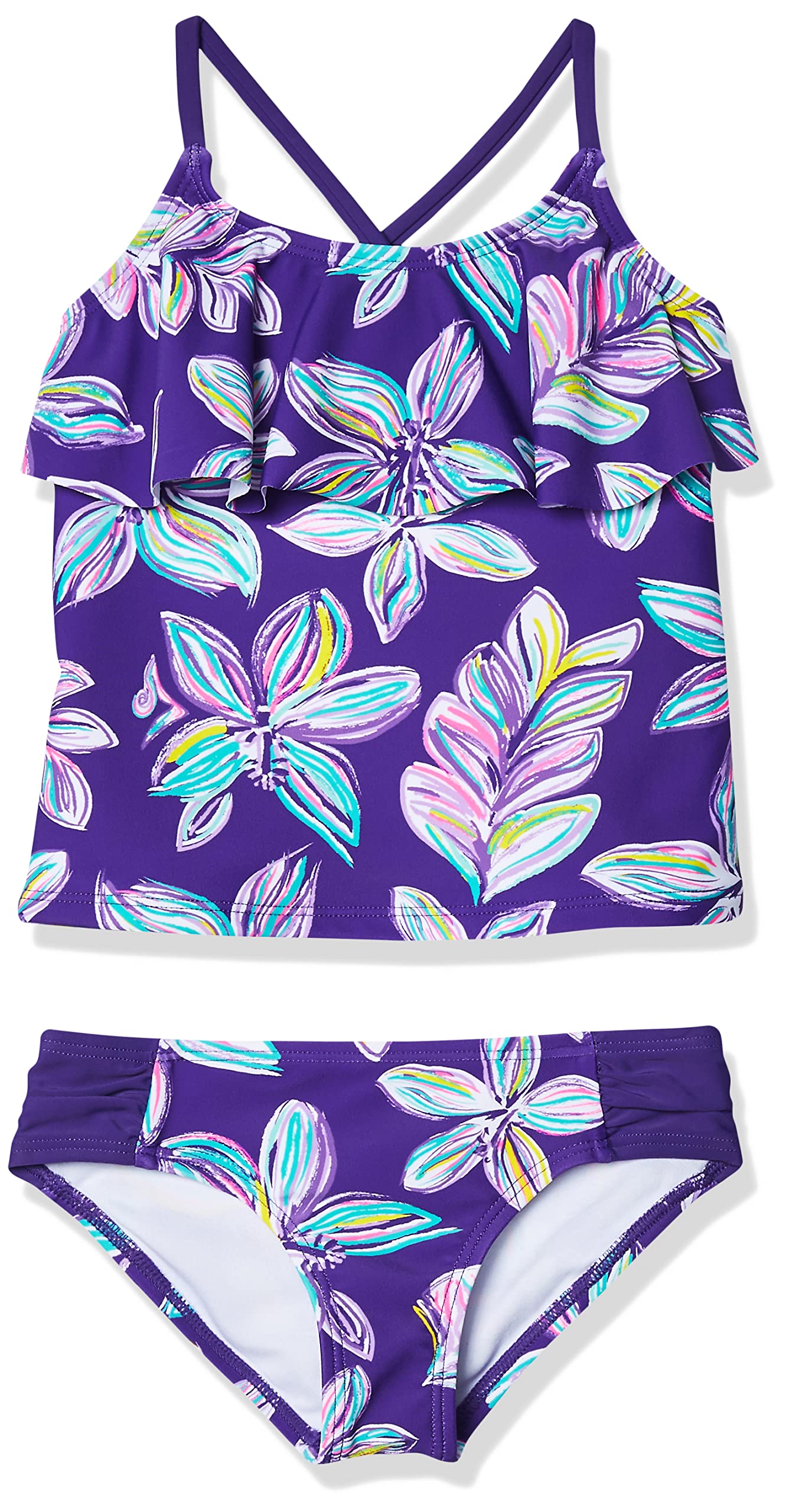 Girls' Charlotte Flounce Tankini