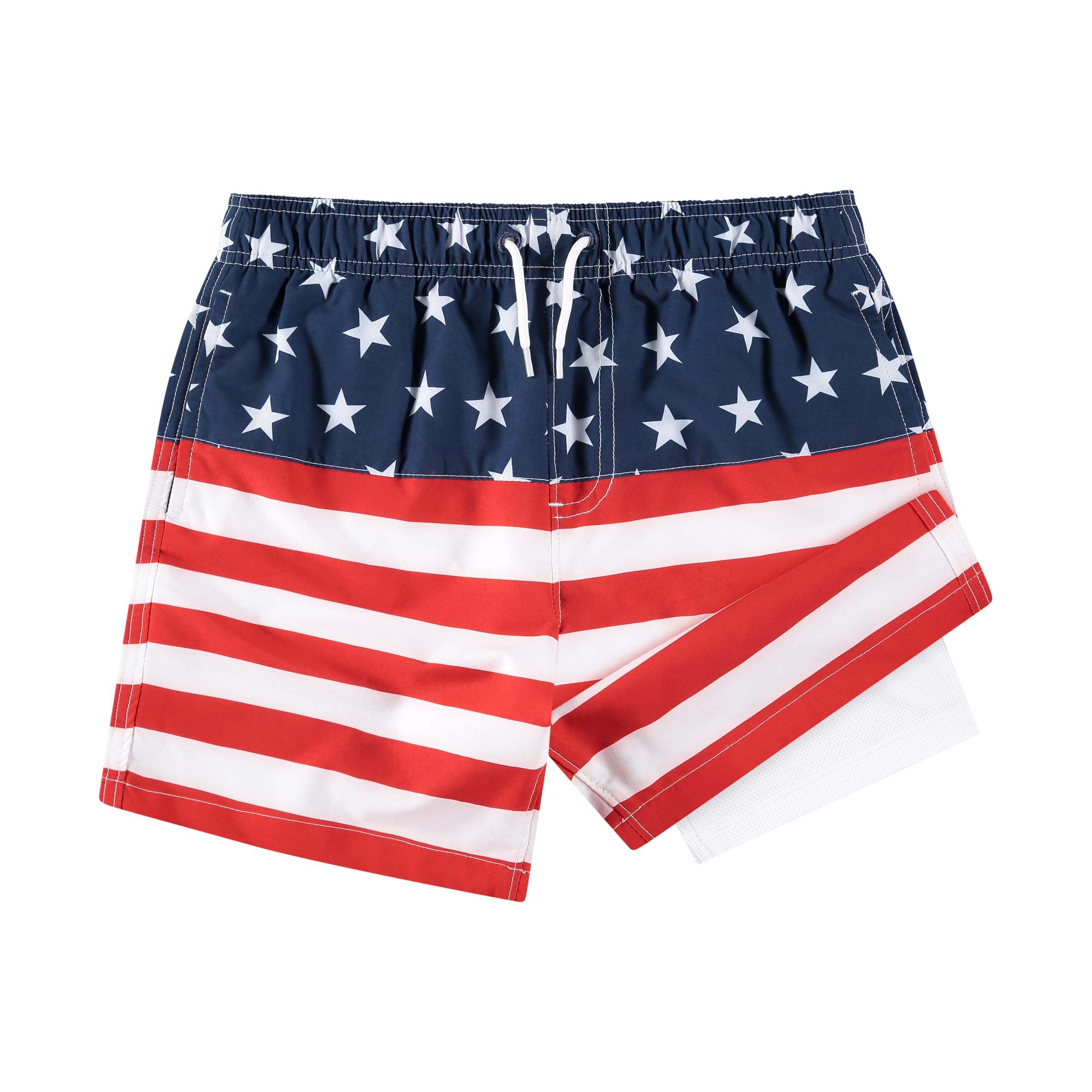 Usa Boys' Compression Liner Swim Trunks