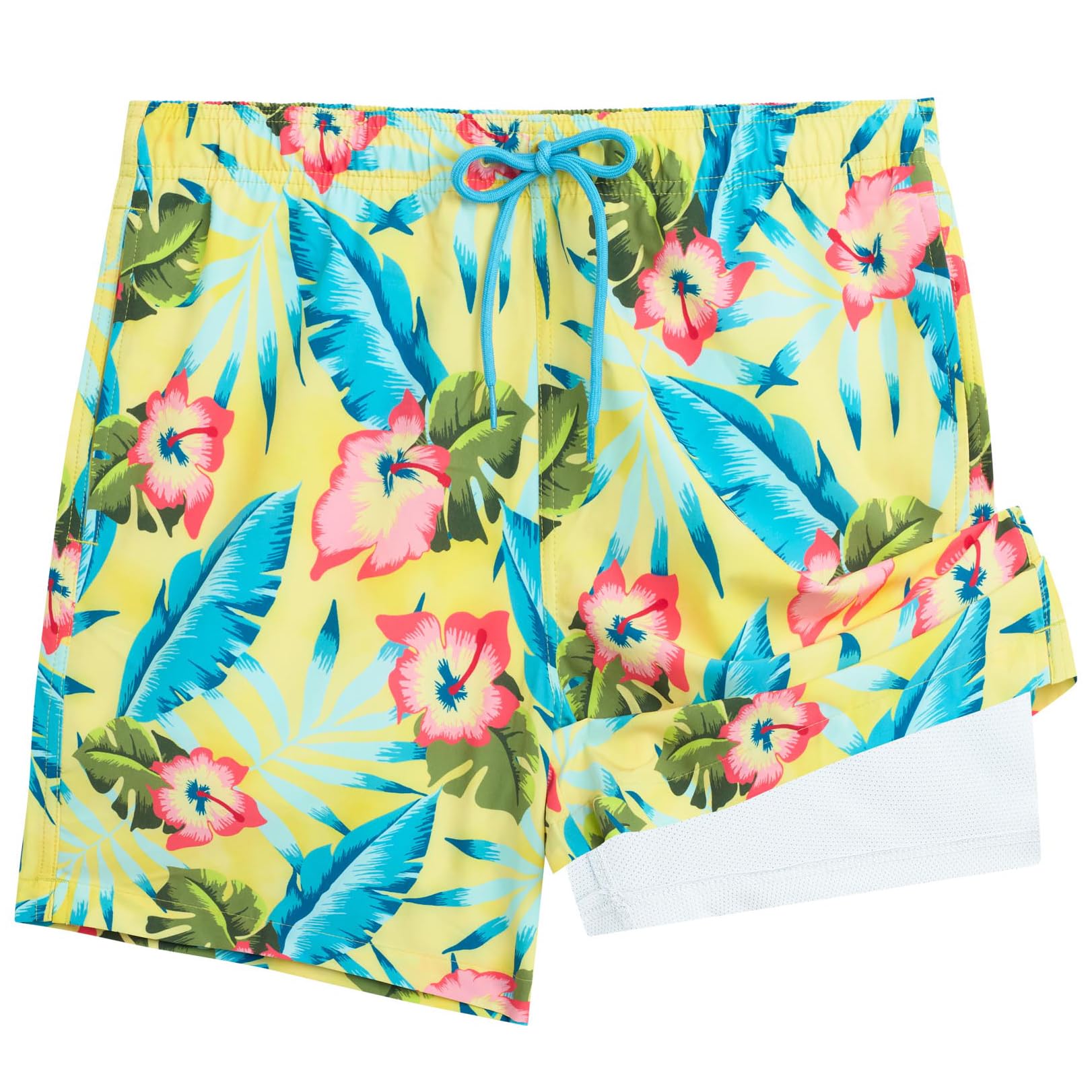 Belize Men's Swim Compression Liner Trunks