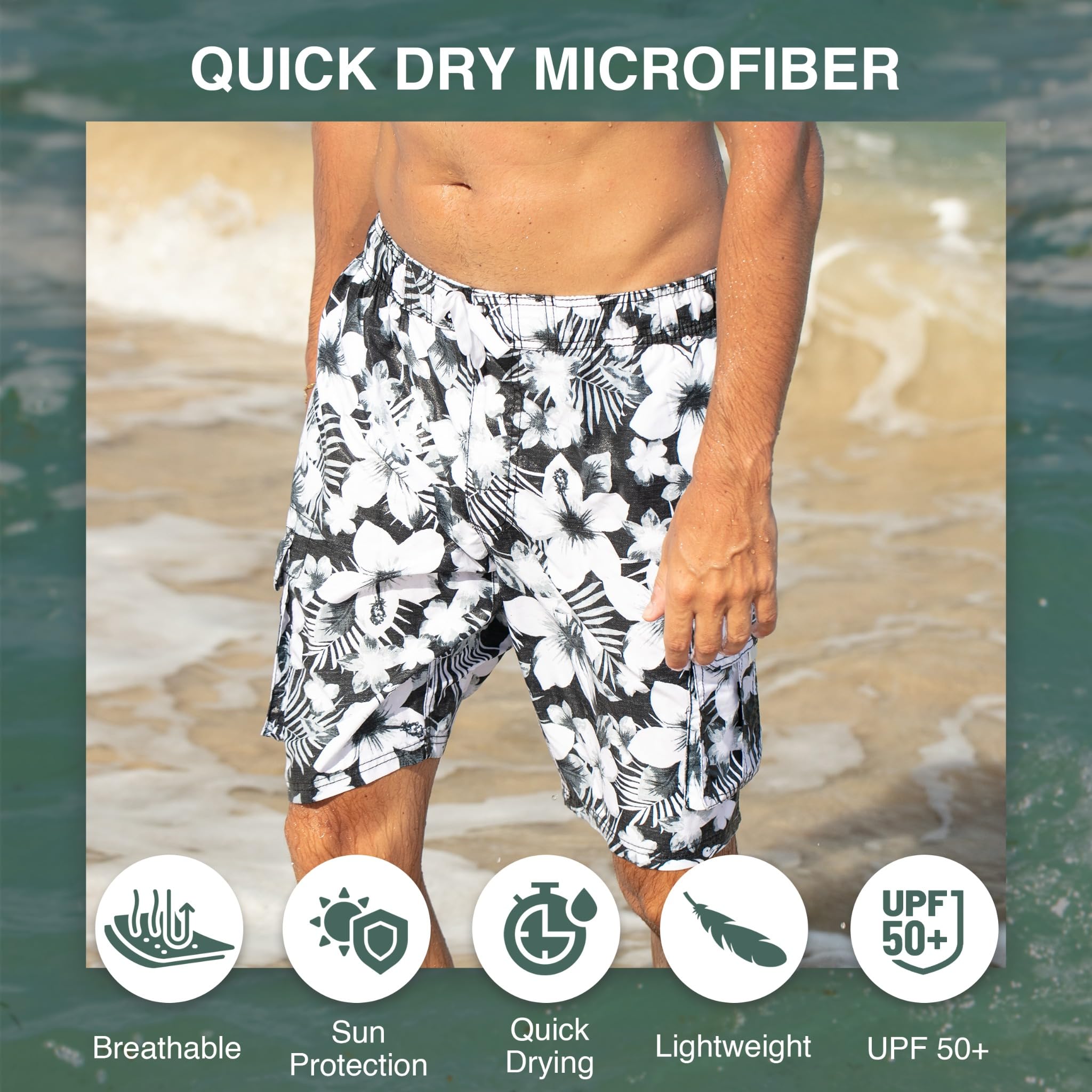 Men's Dominica 9" Swim Trunks