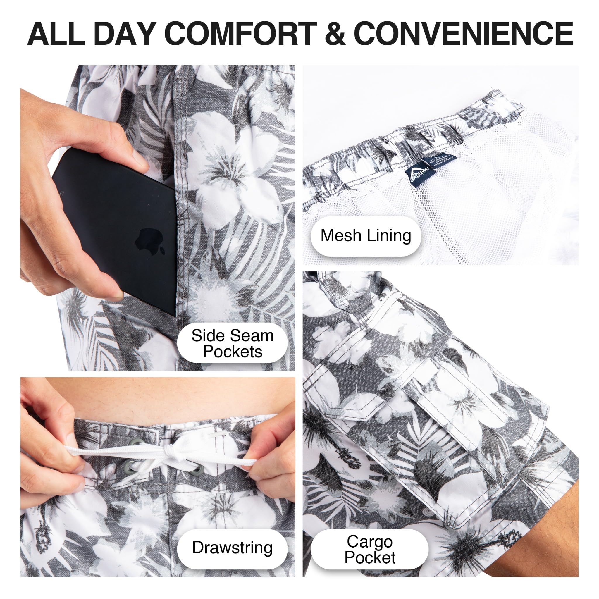 Men's Dominica 9" Swim Trunks