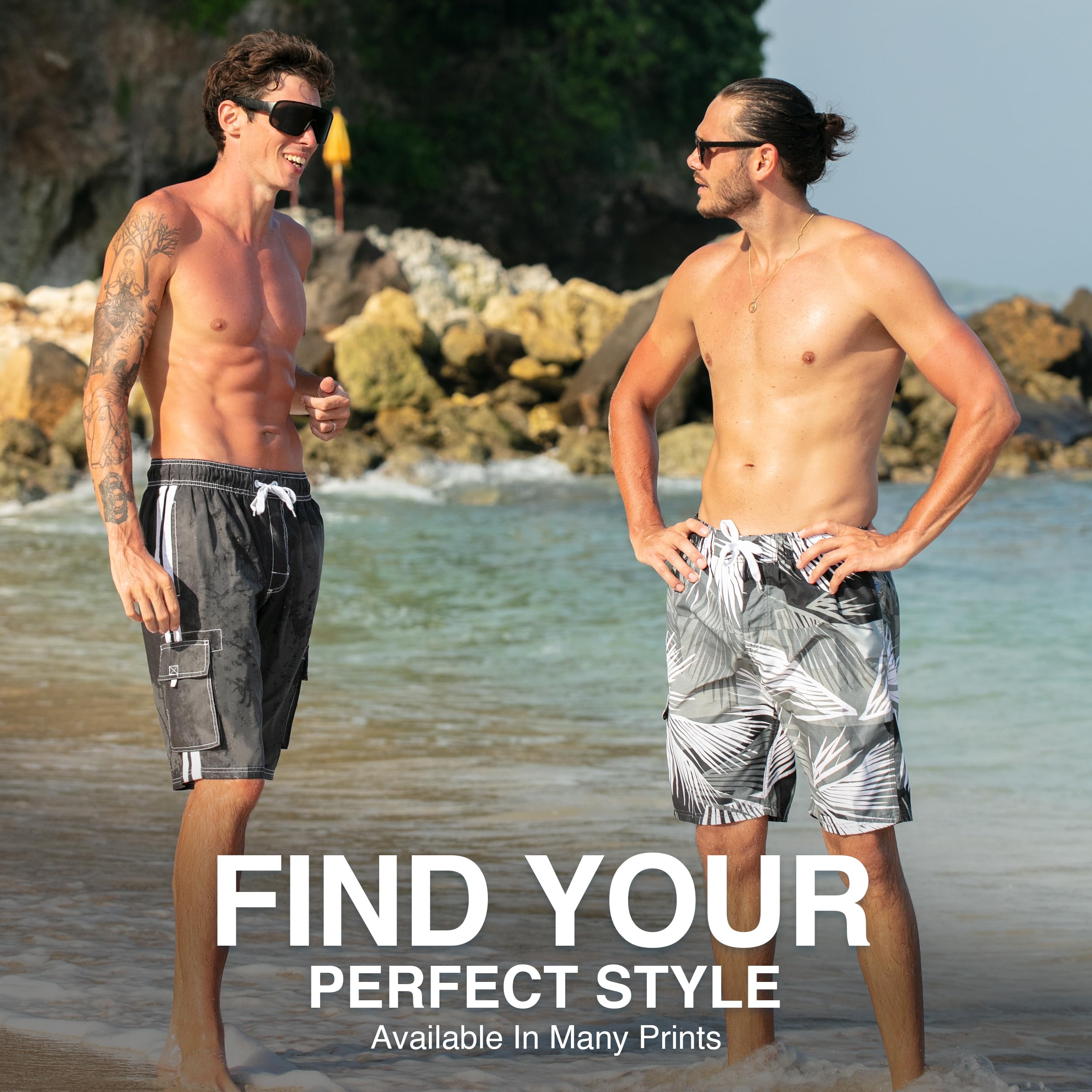 Men's Tahiti 9" Swim Trunks