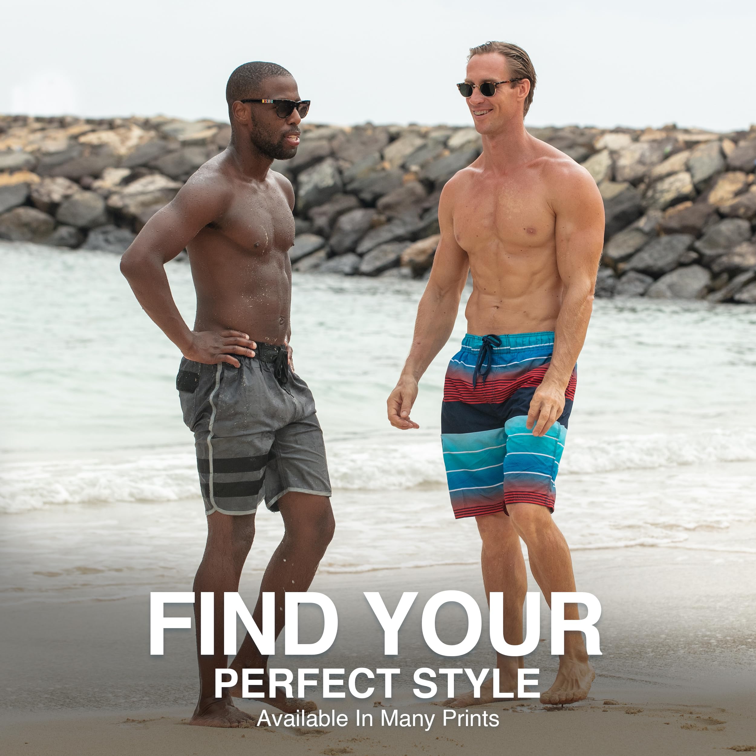 Men's Echelon 9" Swim Trunks