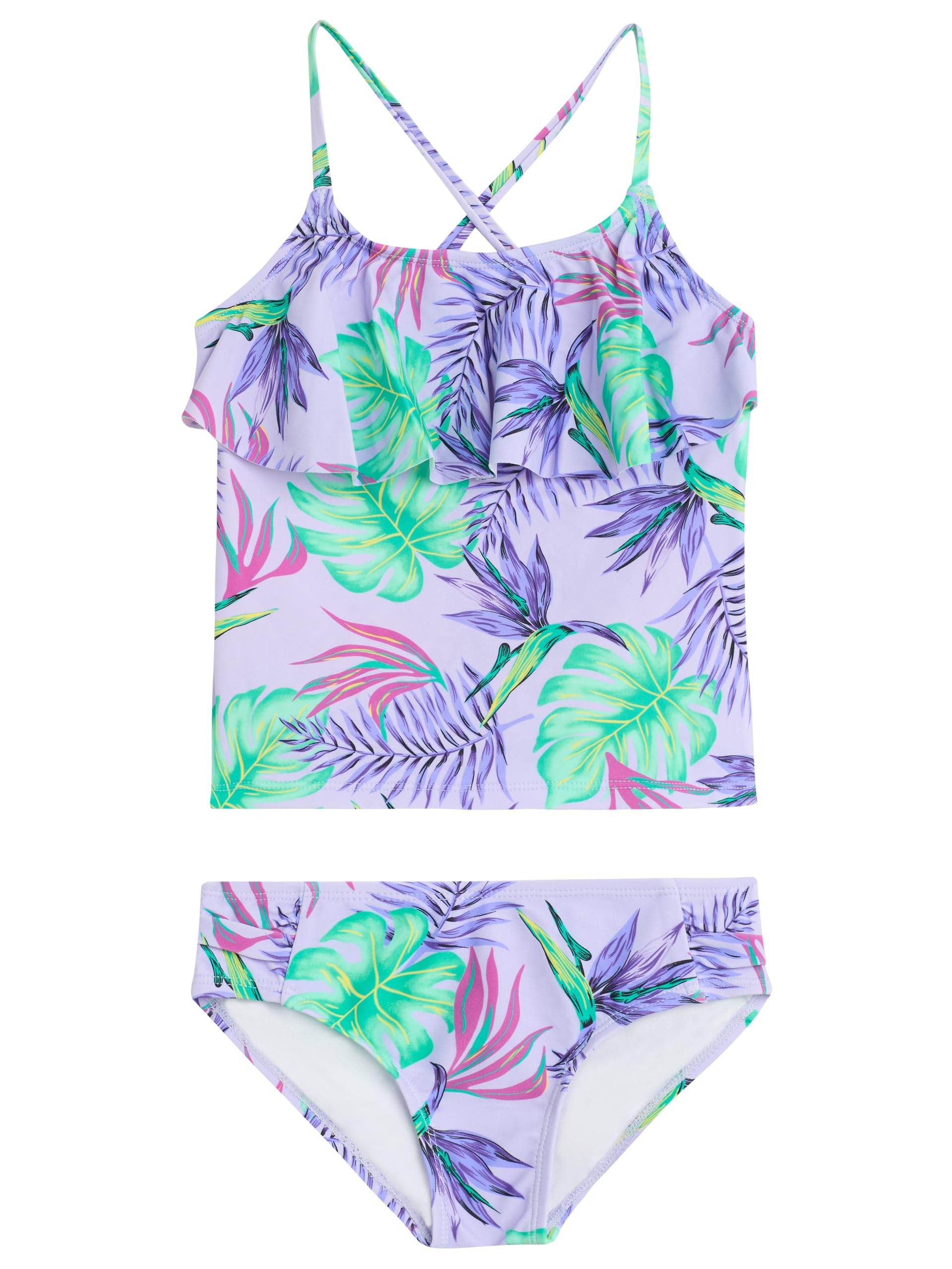 Girls' Kylie Flounce Tankini