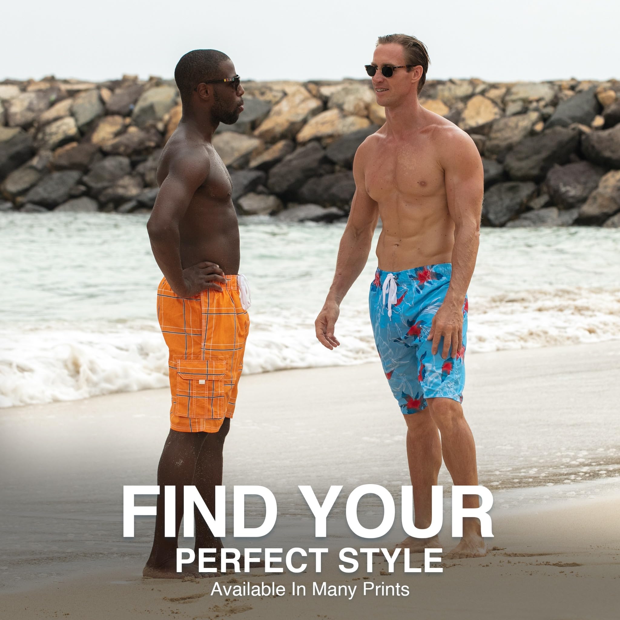 Men's Flex 9" Swim Trunks