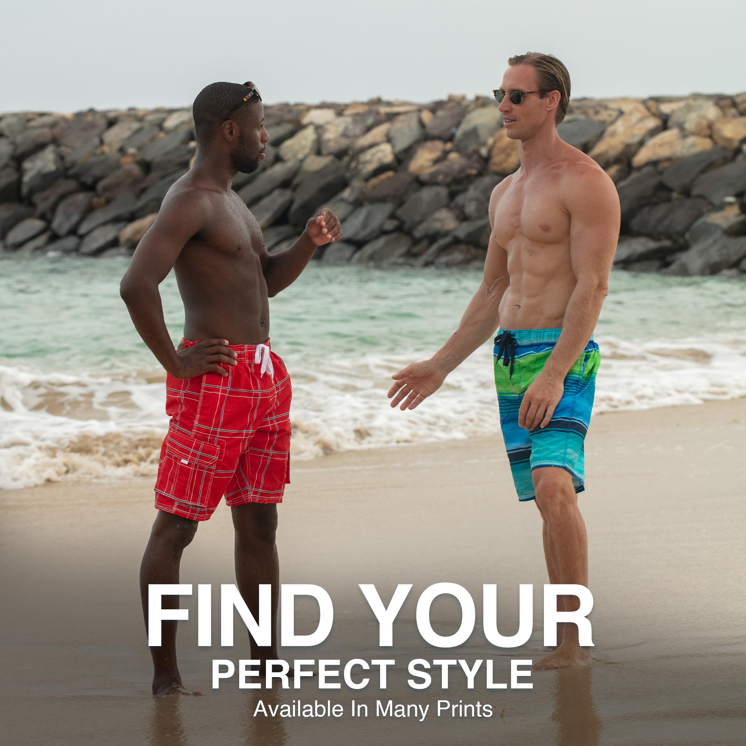 Men's Flex 9" Swim Trunks