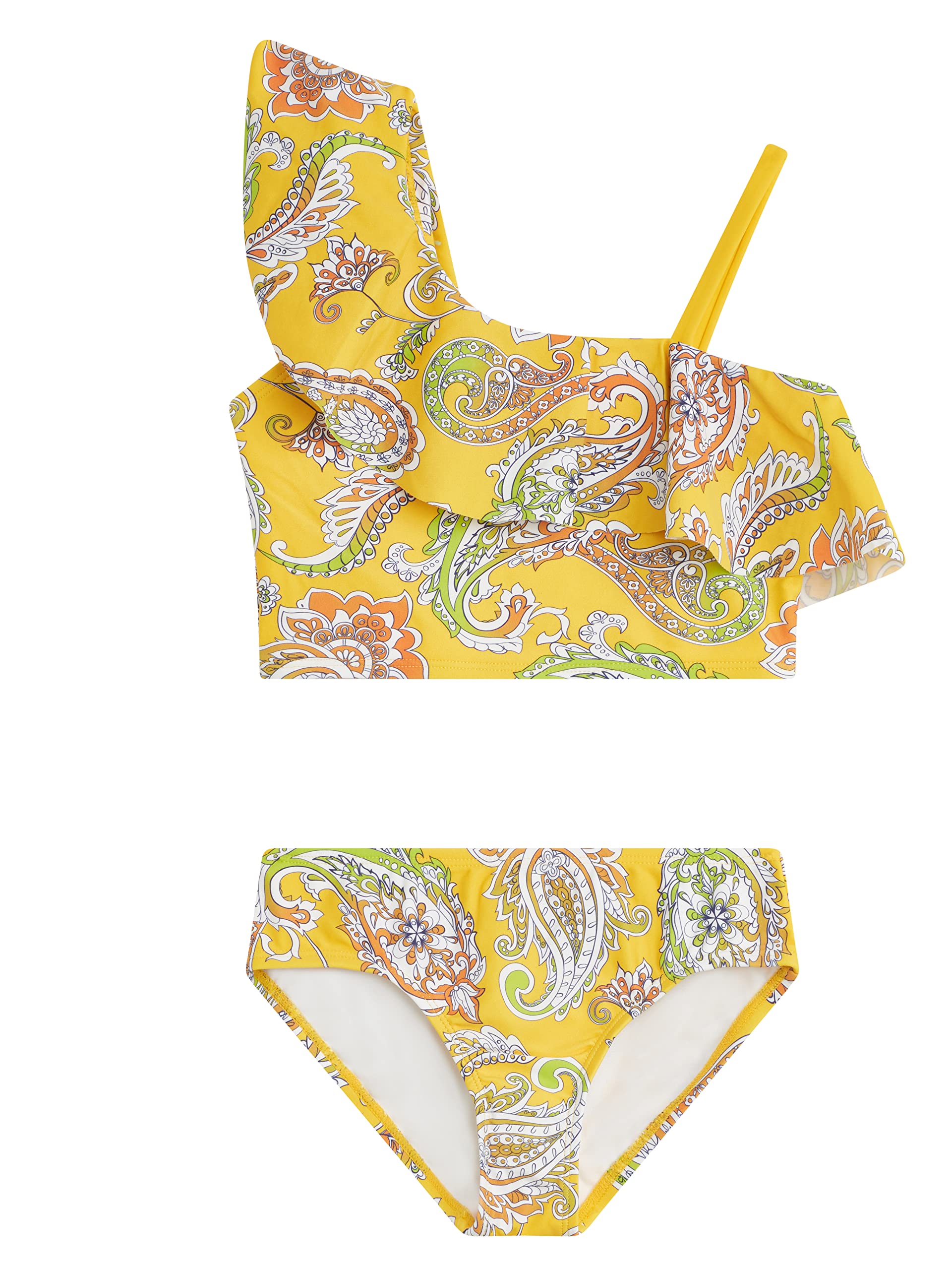 Girls' Summer 1 Shoulder Tankini