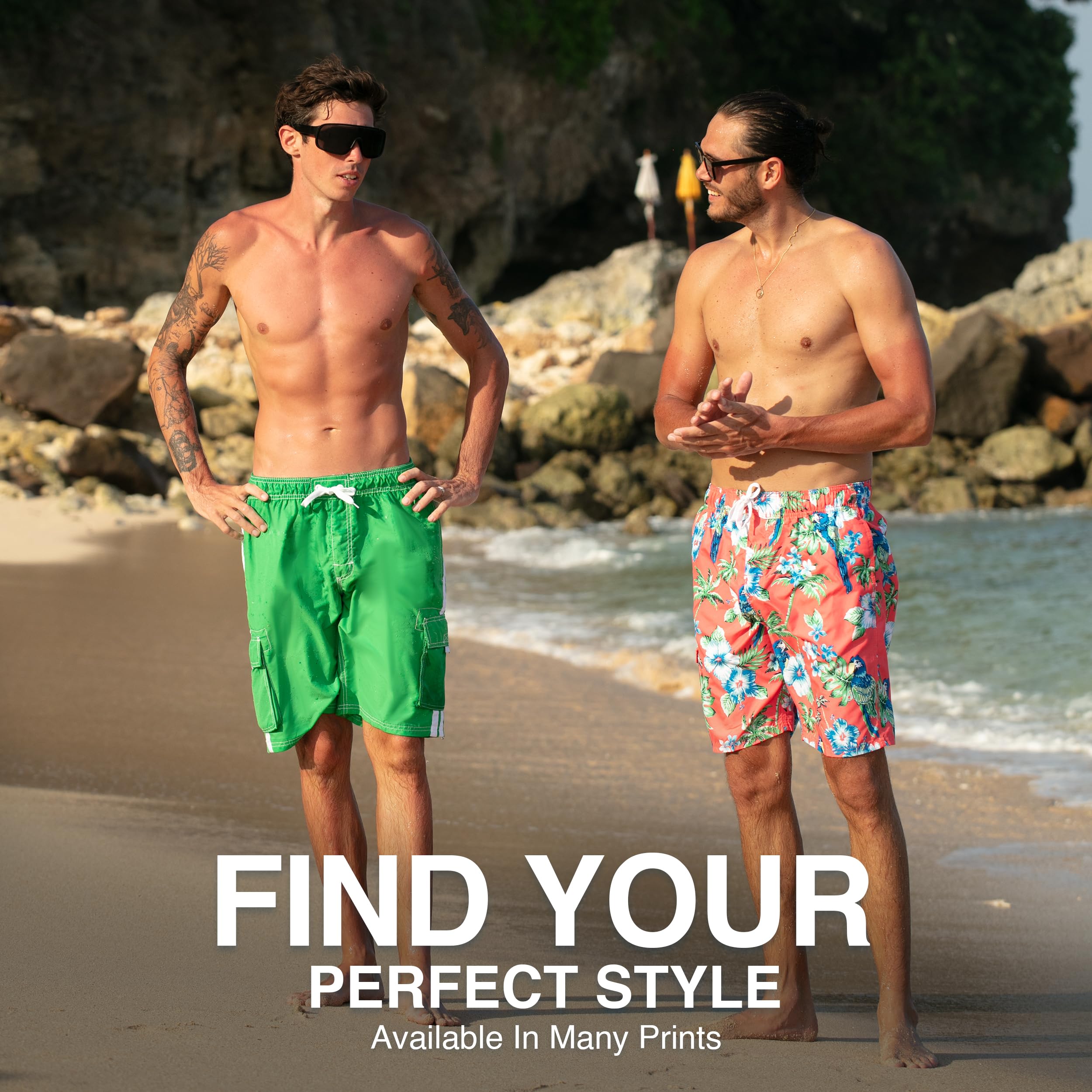 Men's Fiji 9" Swim Trunks
