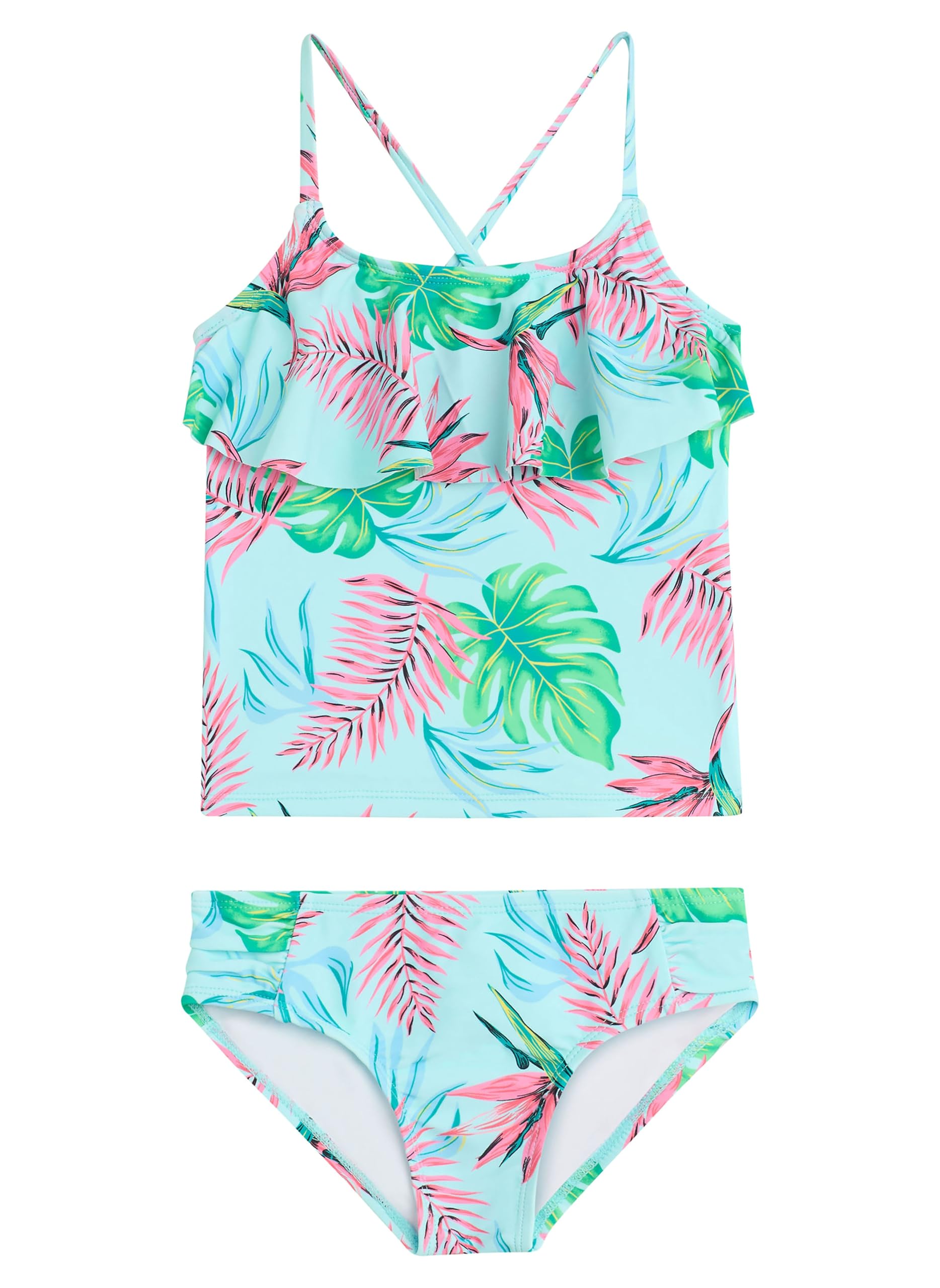Girls' Kylie Flounce Tankini