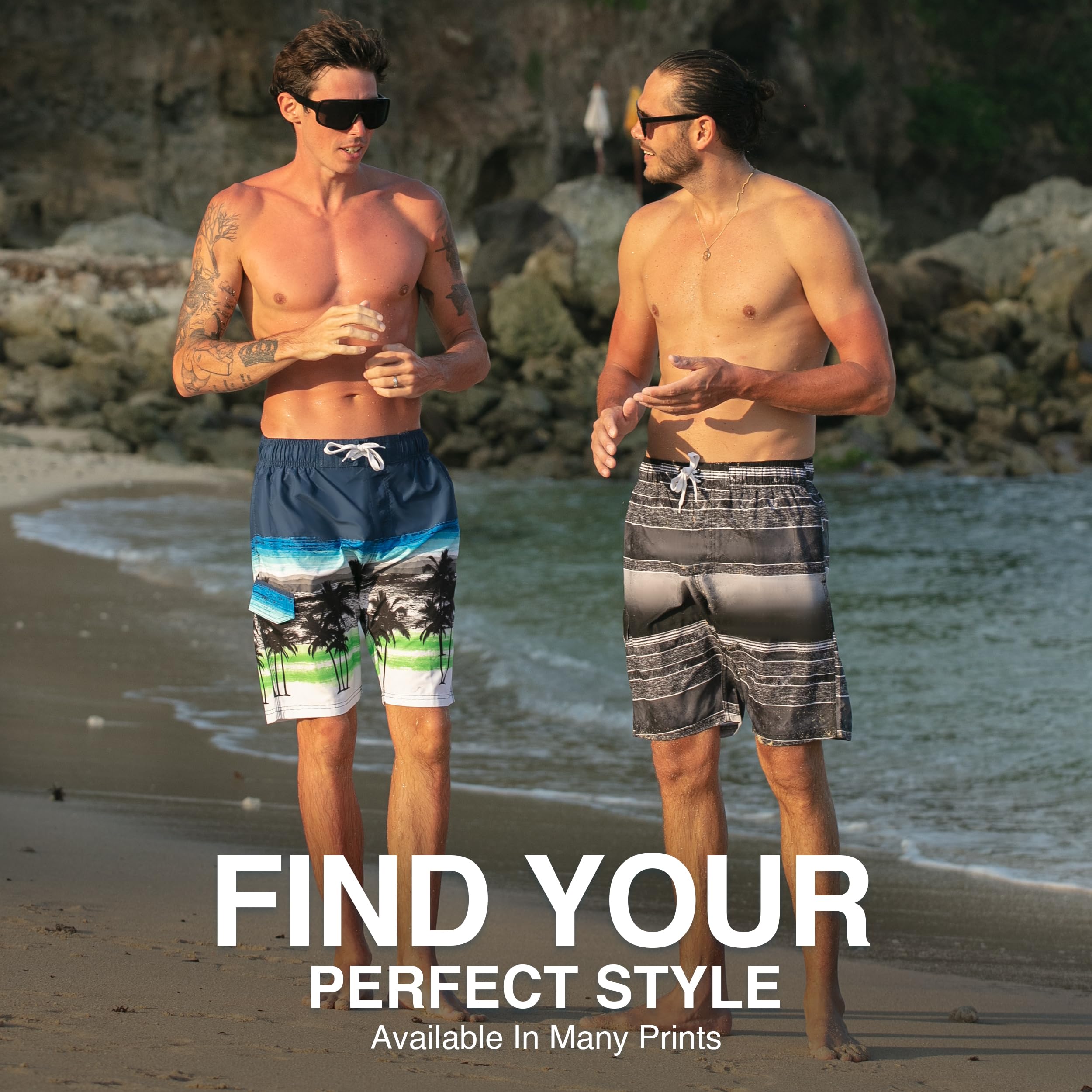 Men's Seaside 9" Swim Trunks