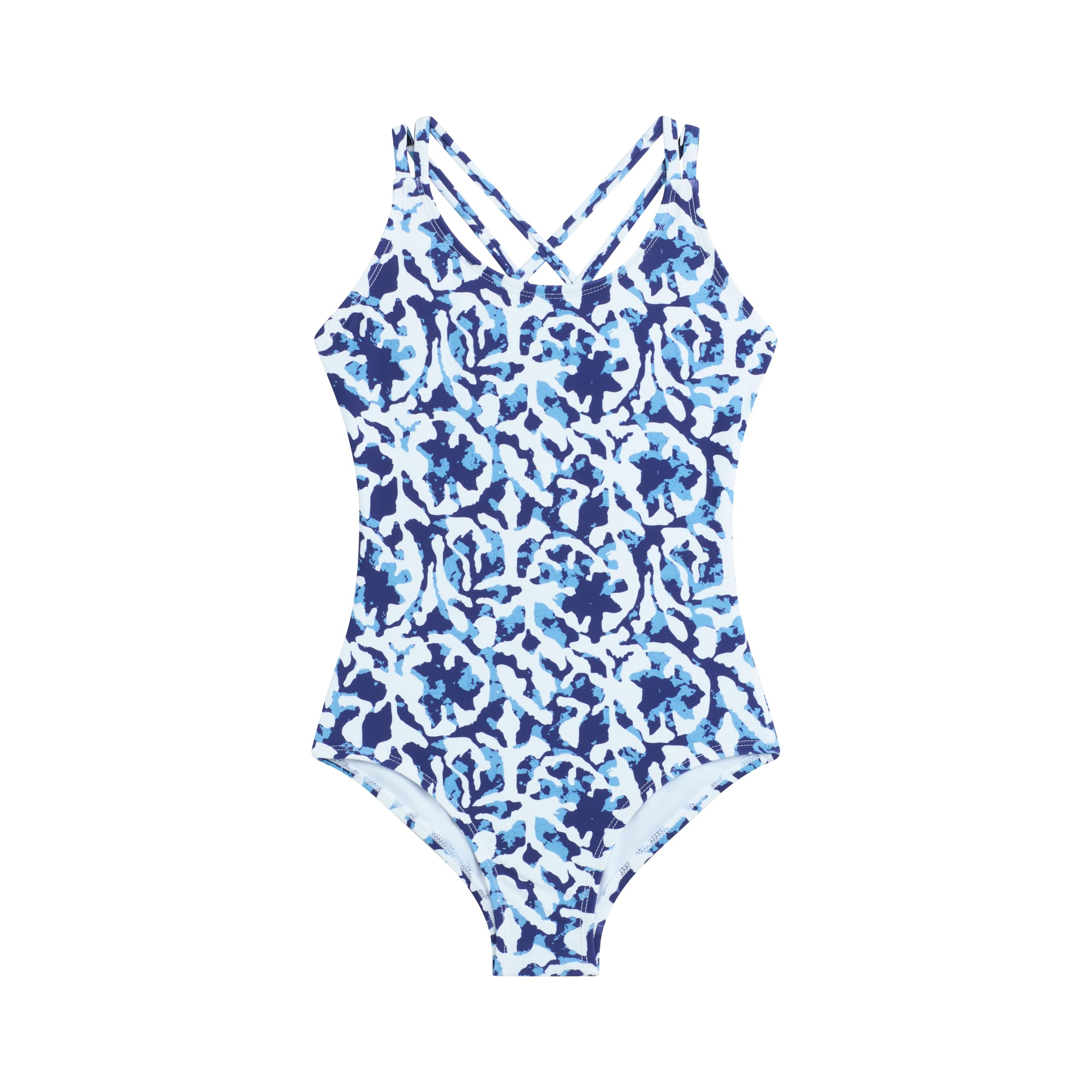 Elisa Girls' Swim 1PC Criss-Cross