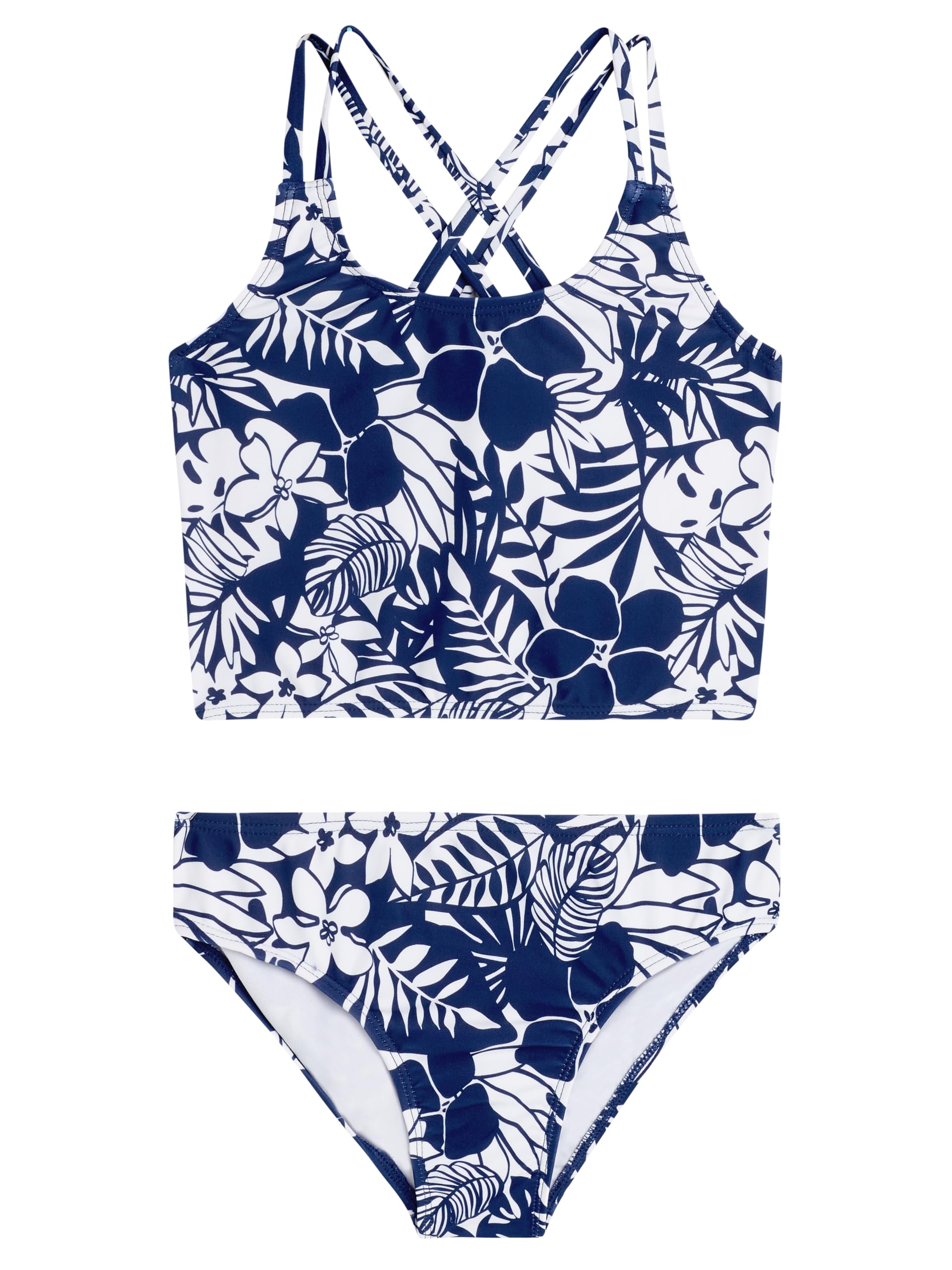 Girls' Fiona Criss Cross Tankini