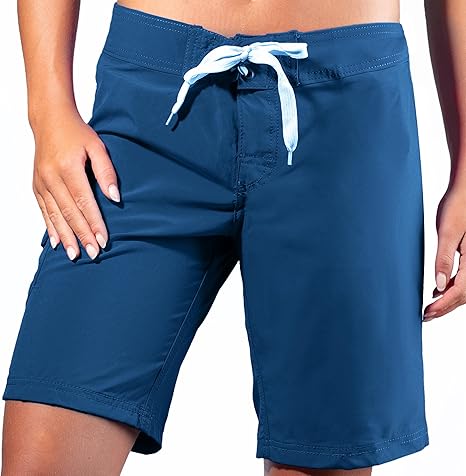 Women's Marina 9" Classic Board Shorts - Stretch