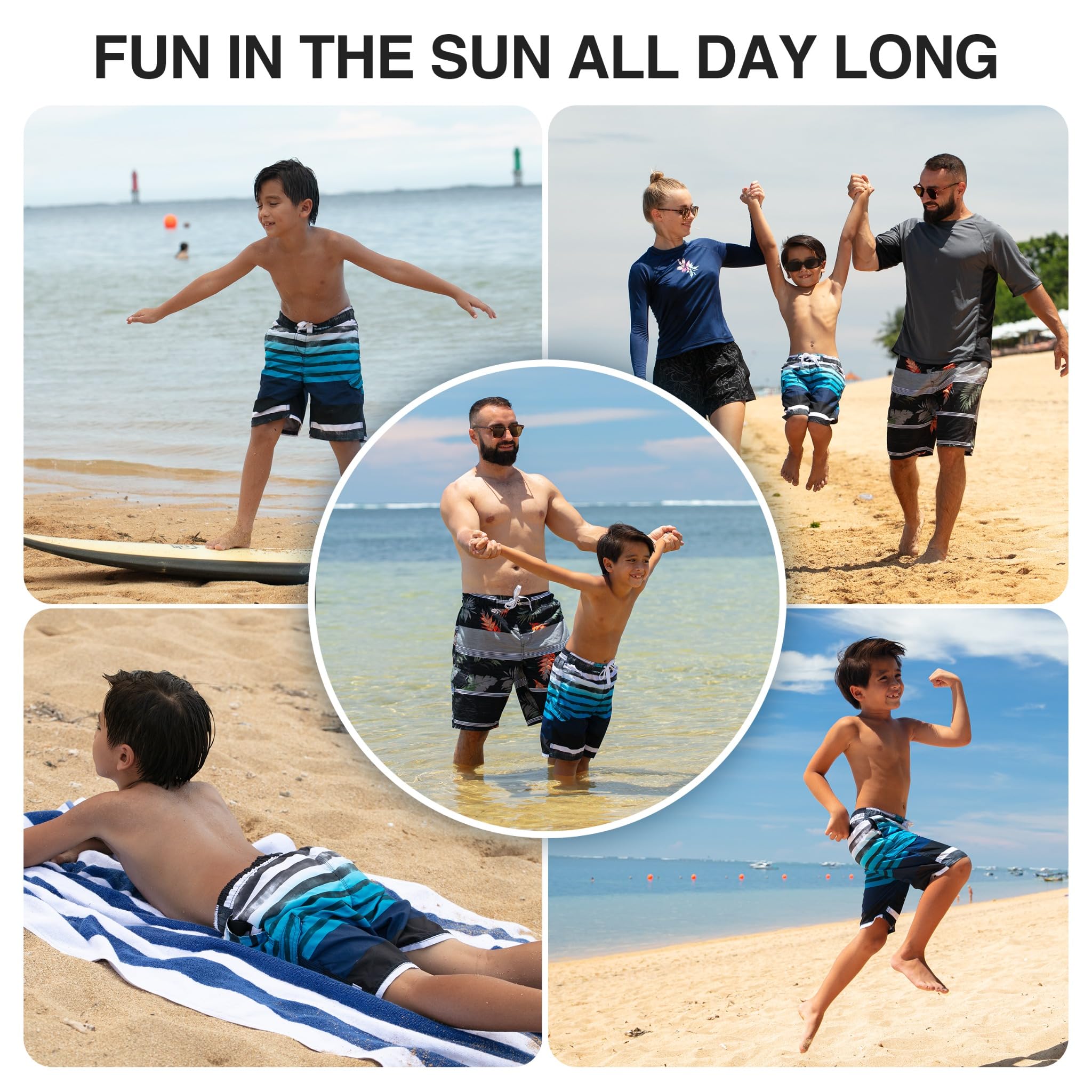 Boys' Reflection  Swim Trunks