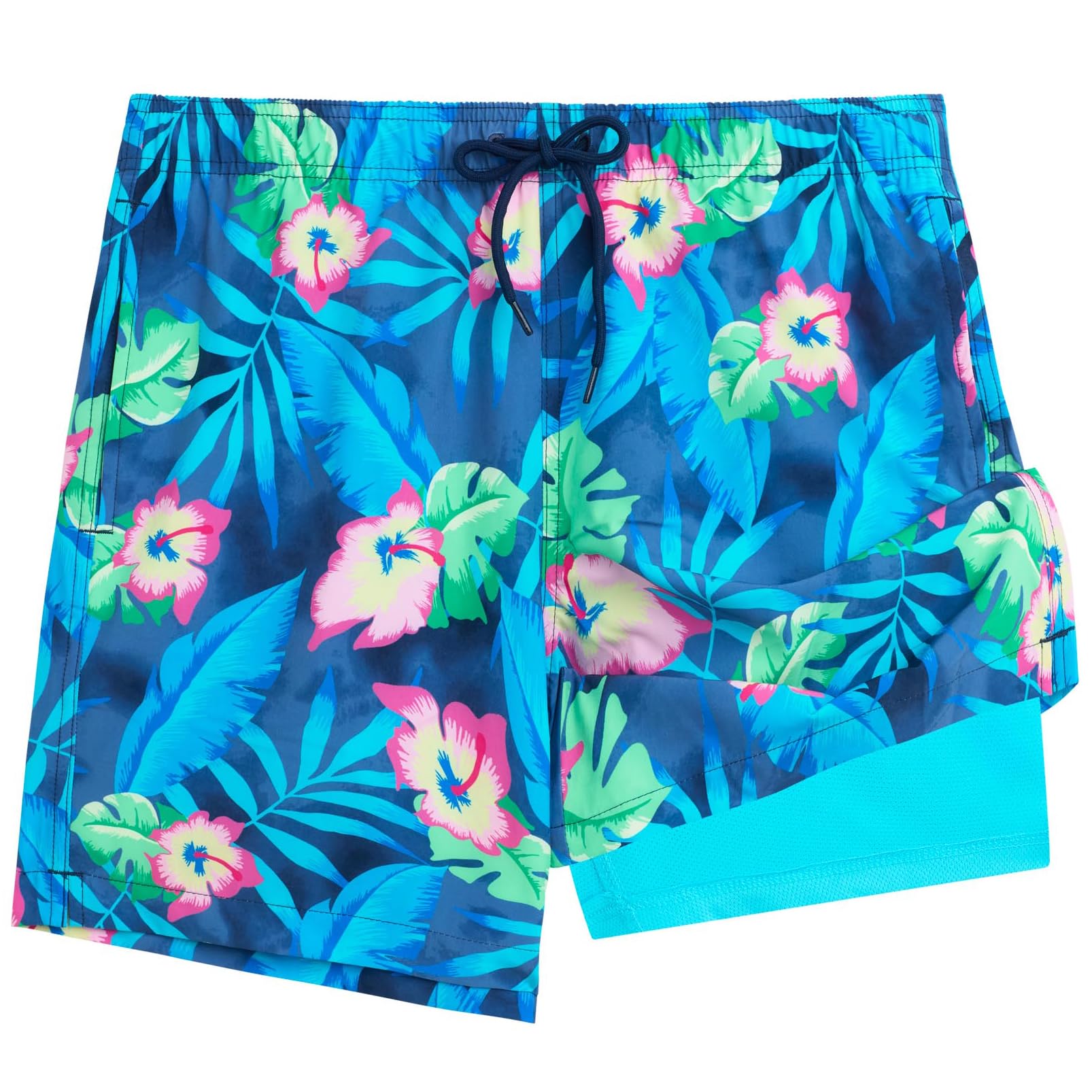 Belize Men's Swim Compression Liner Trunks
