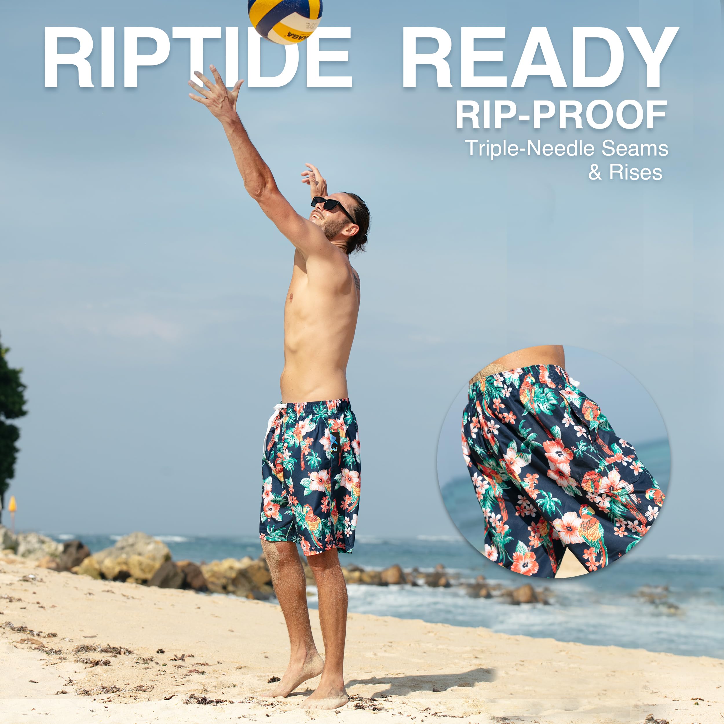 Men's Fiji 9" Swim Trunks