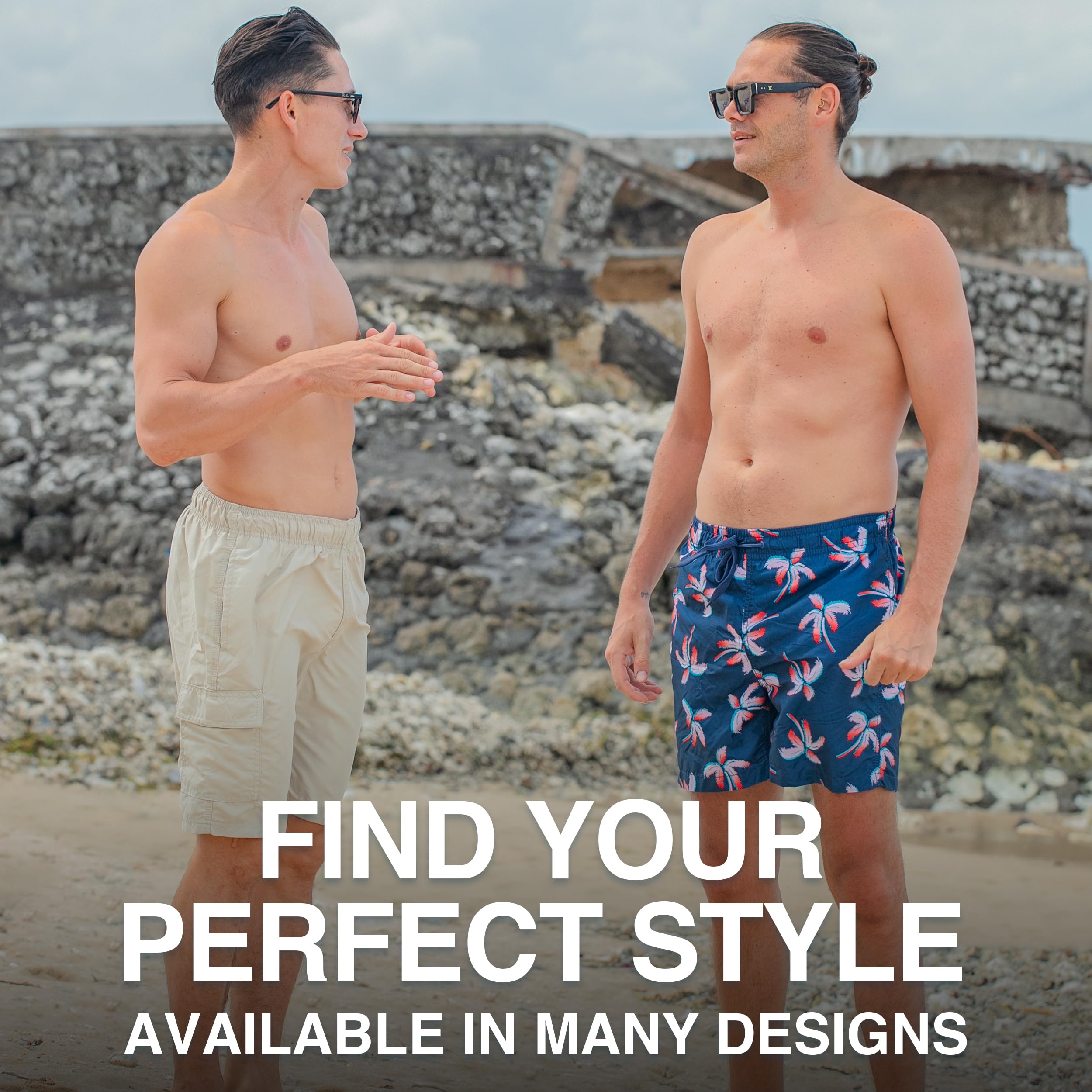 Men's Havana 7" Swim Trunks