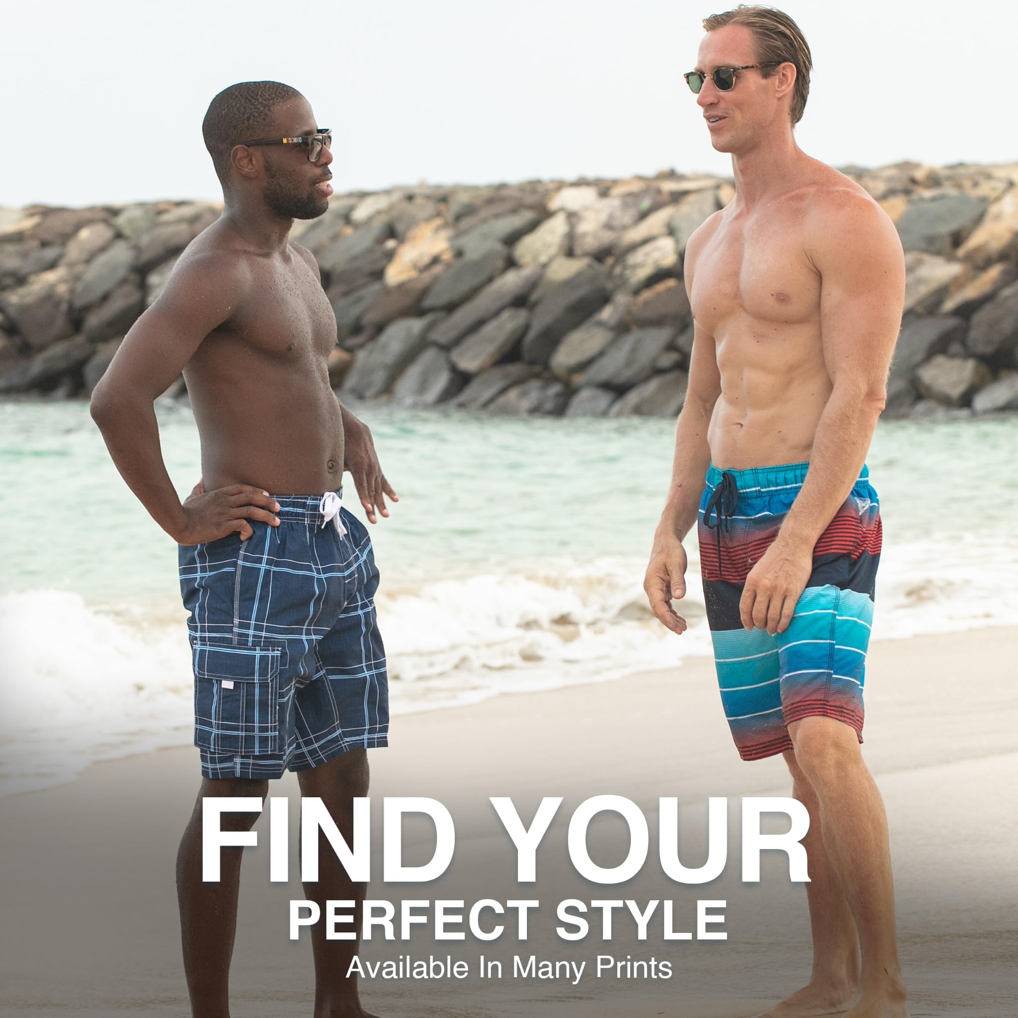 Men's Flex 9" Swim Trunks