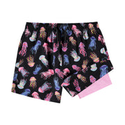 Jellyfish Boys' Compression Liner Swim Trunks
