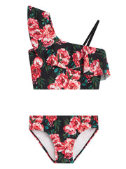 Girls' Avery 1 Shoulder Tankini