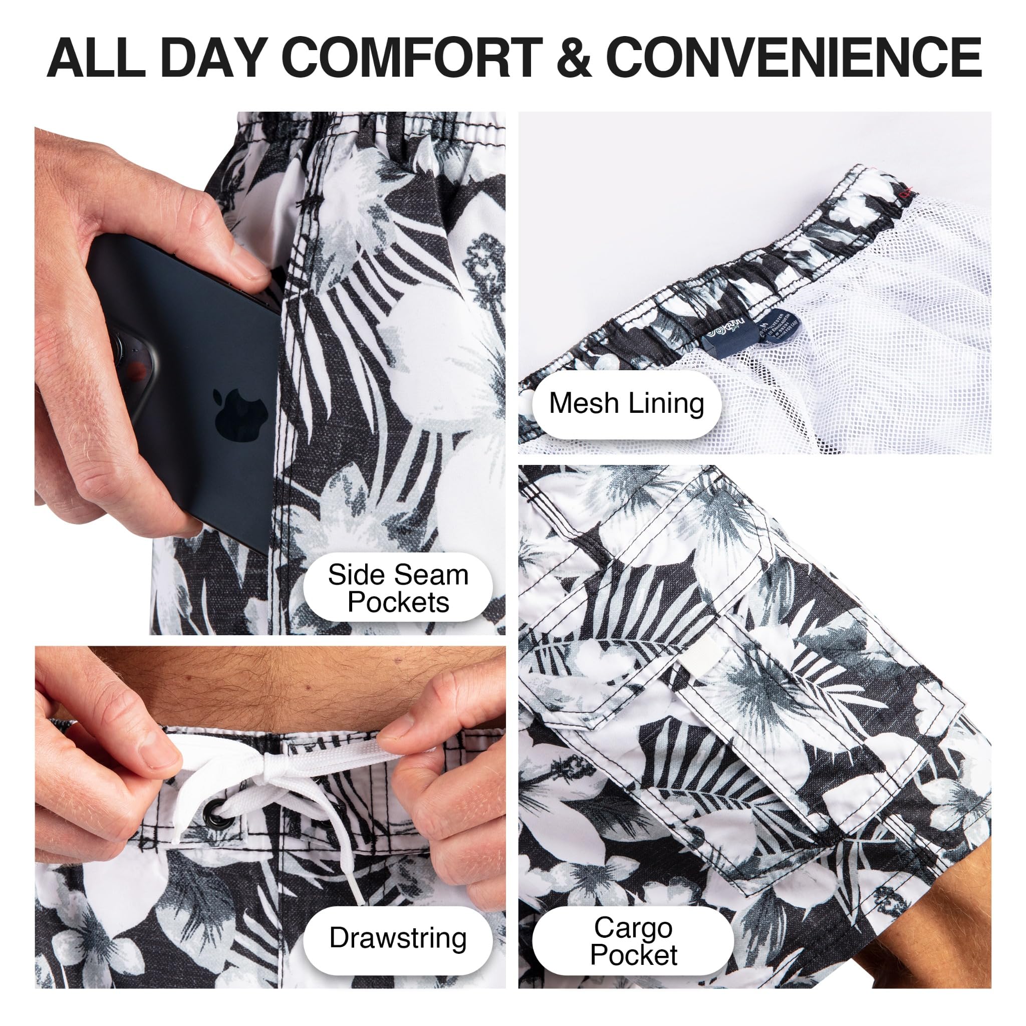 Men's Dominica 9" Swim Trunks
