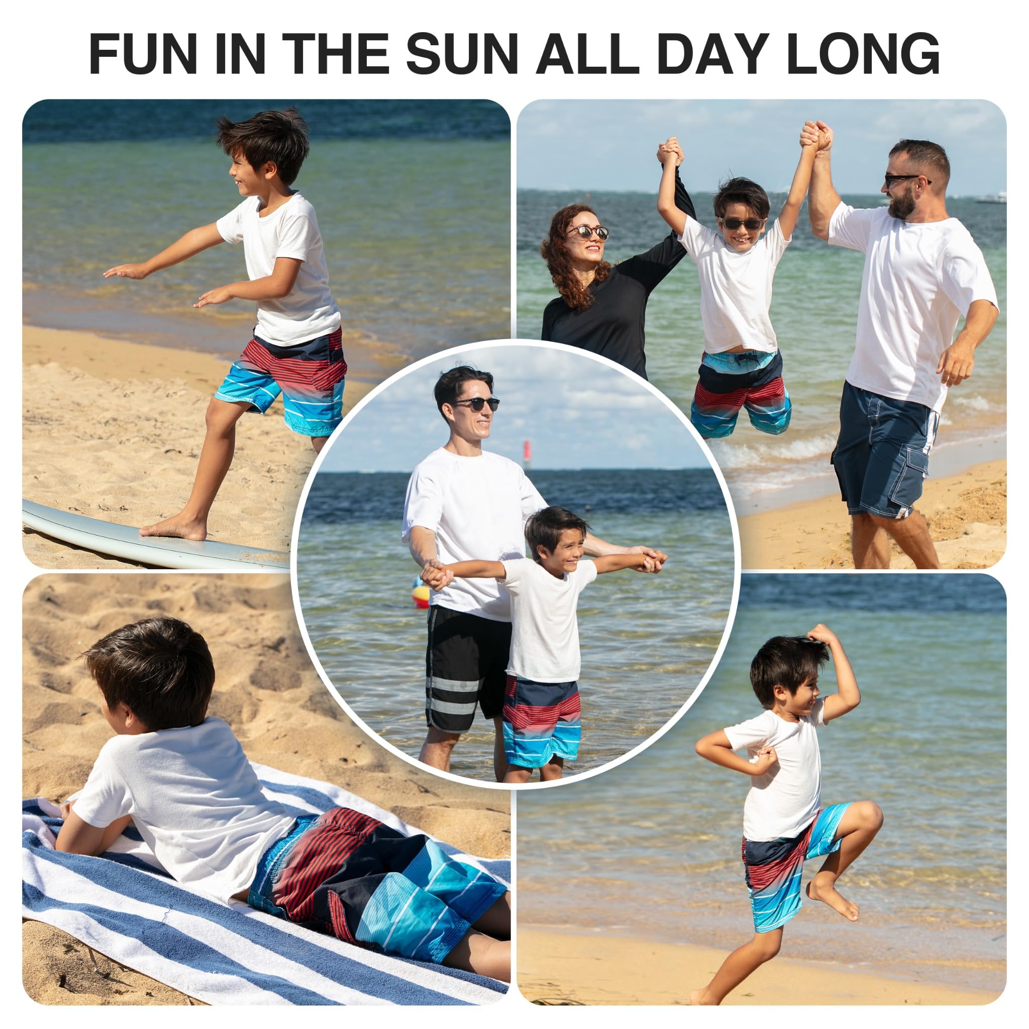 Boys' Echelon  Swim Trunks