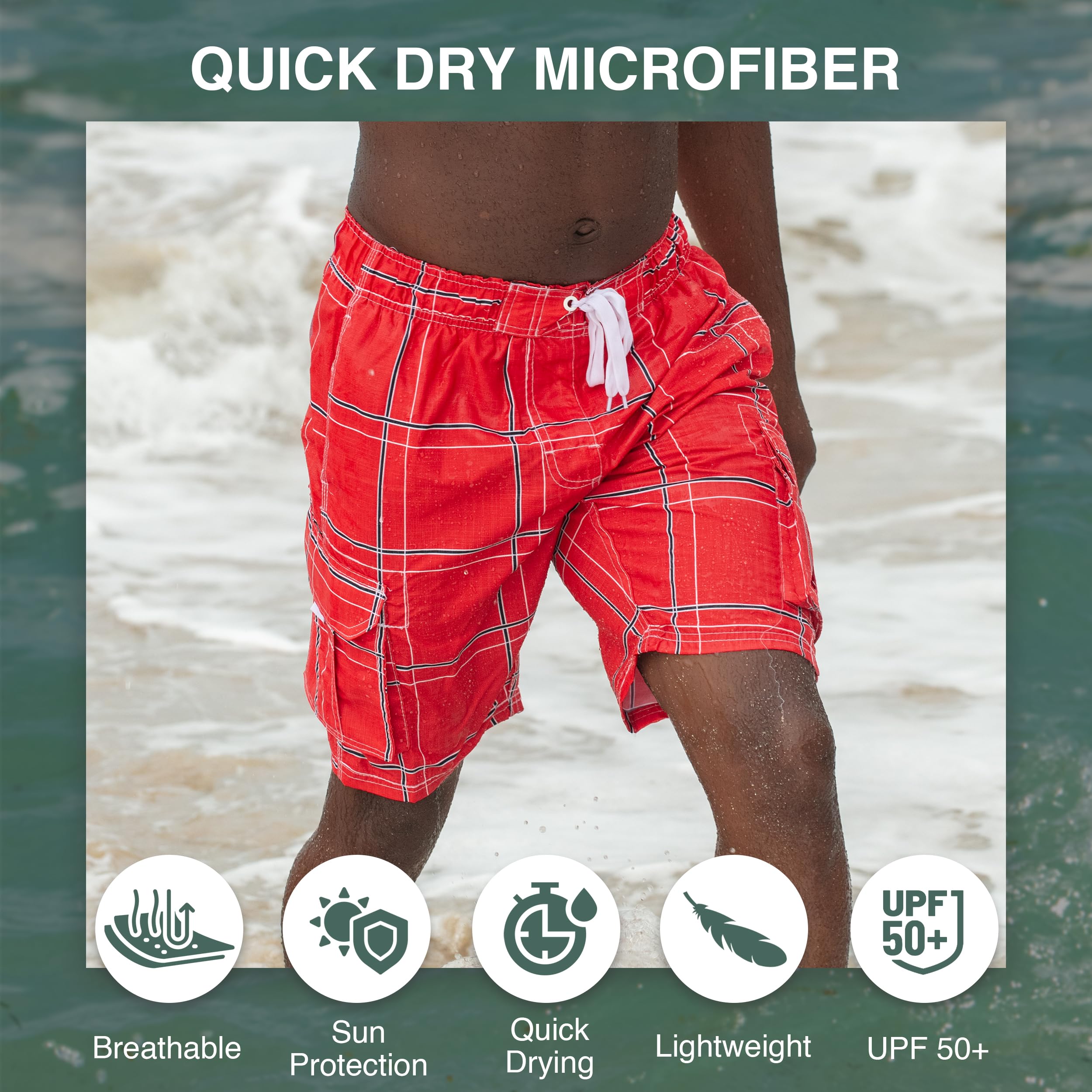 Men's Flex 9" Swim Trunks