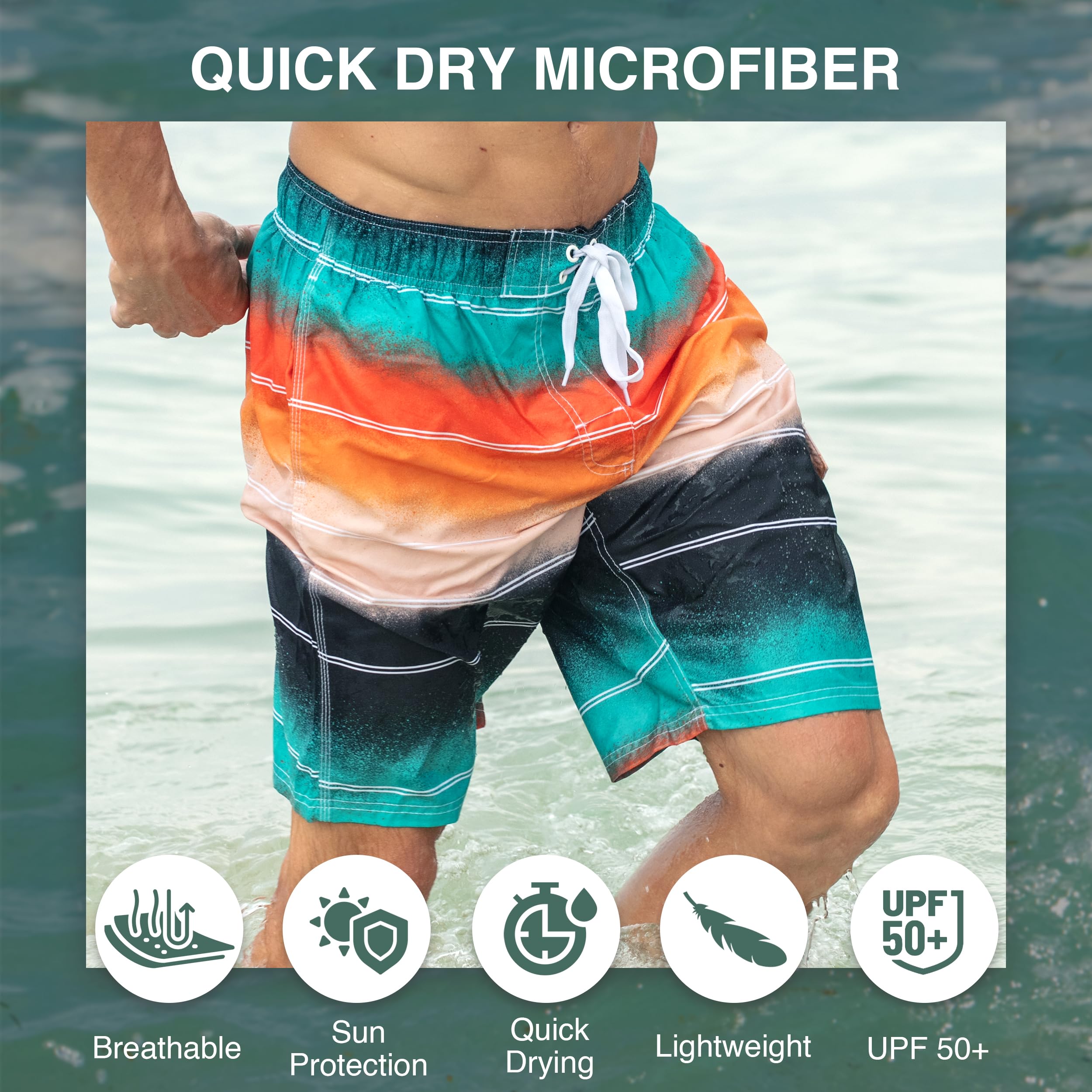Men's Apollo 9" Swim Trunks