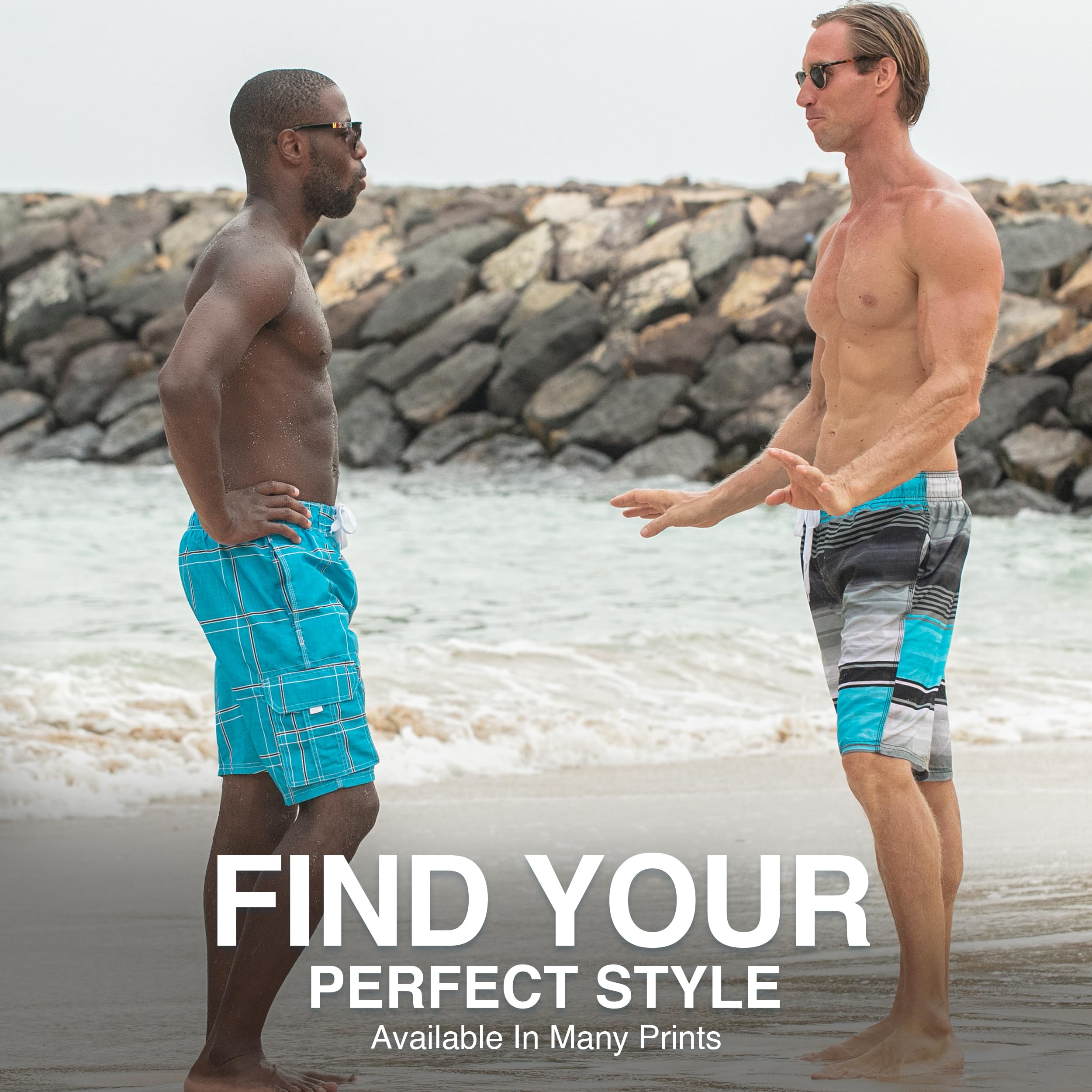 Men's Flex 9" Swim Trunks